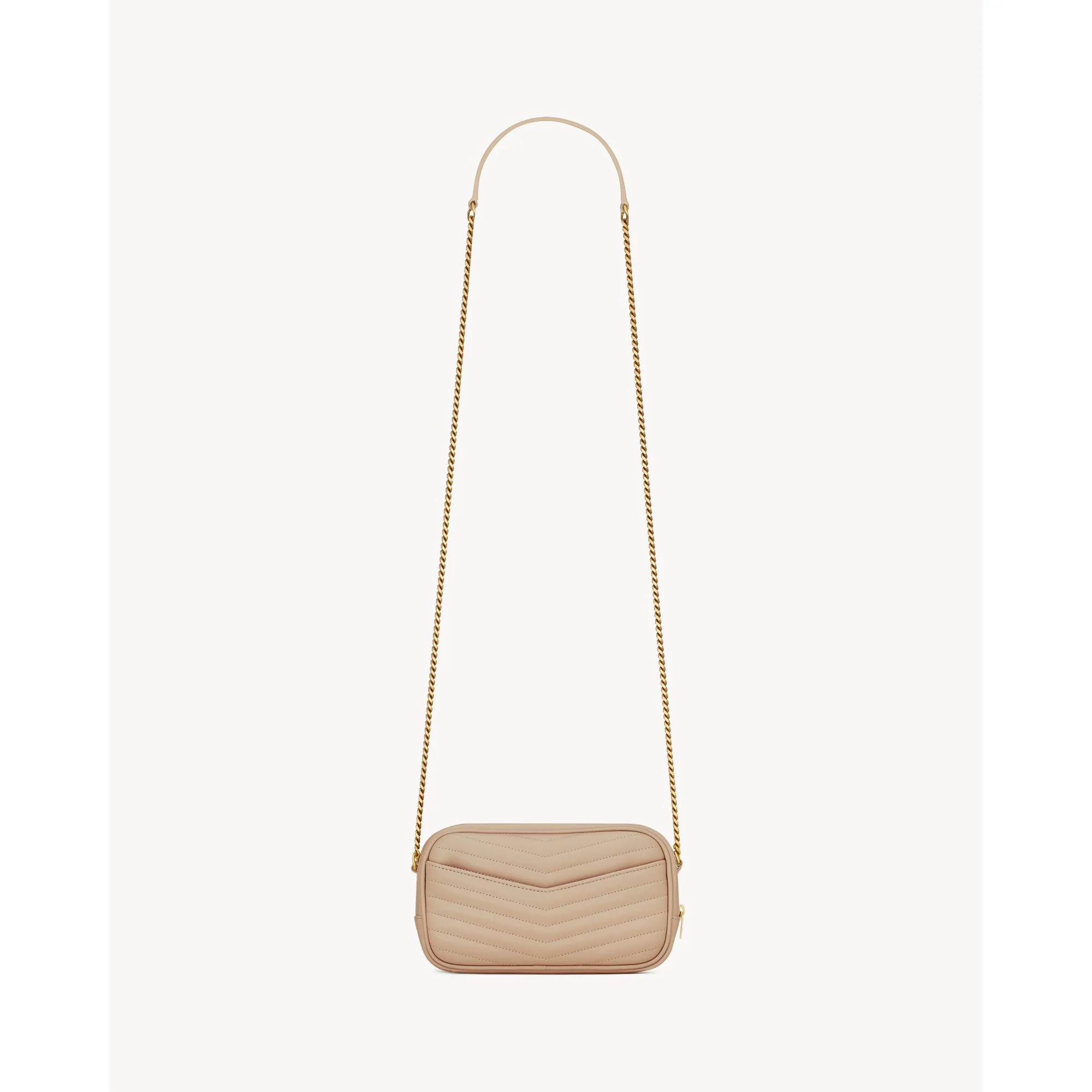 Mini Lou With Chain - Dark Beige - Image 2