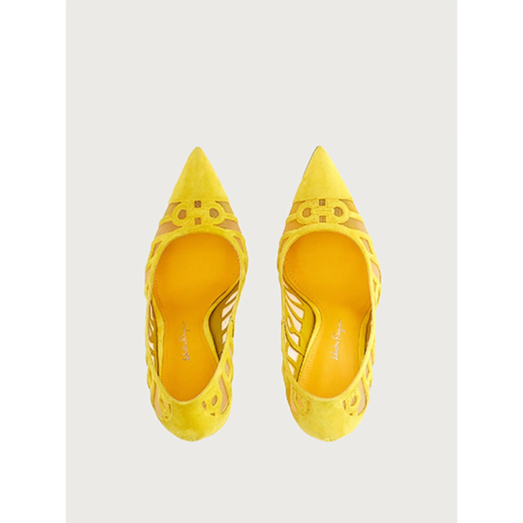 Mirrored Heel Pumps - Santa Fe Sunshine - Image 2