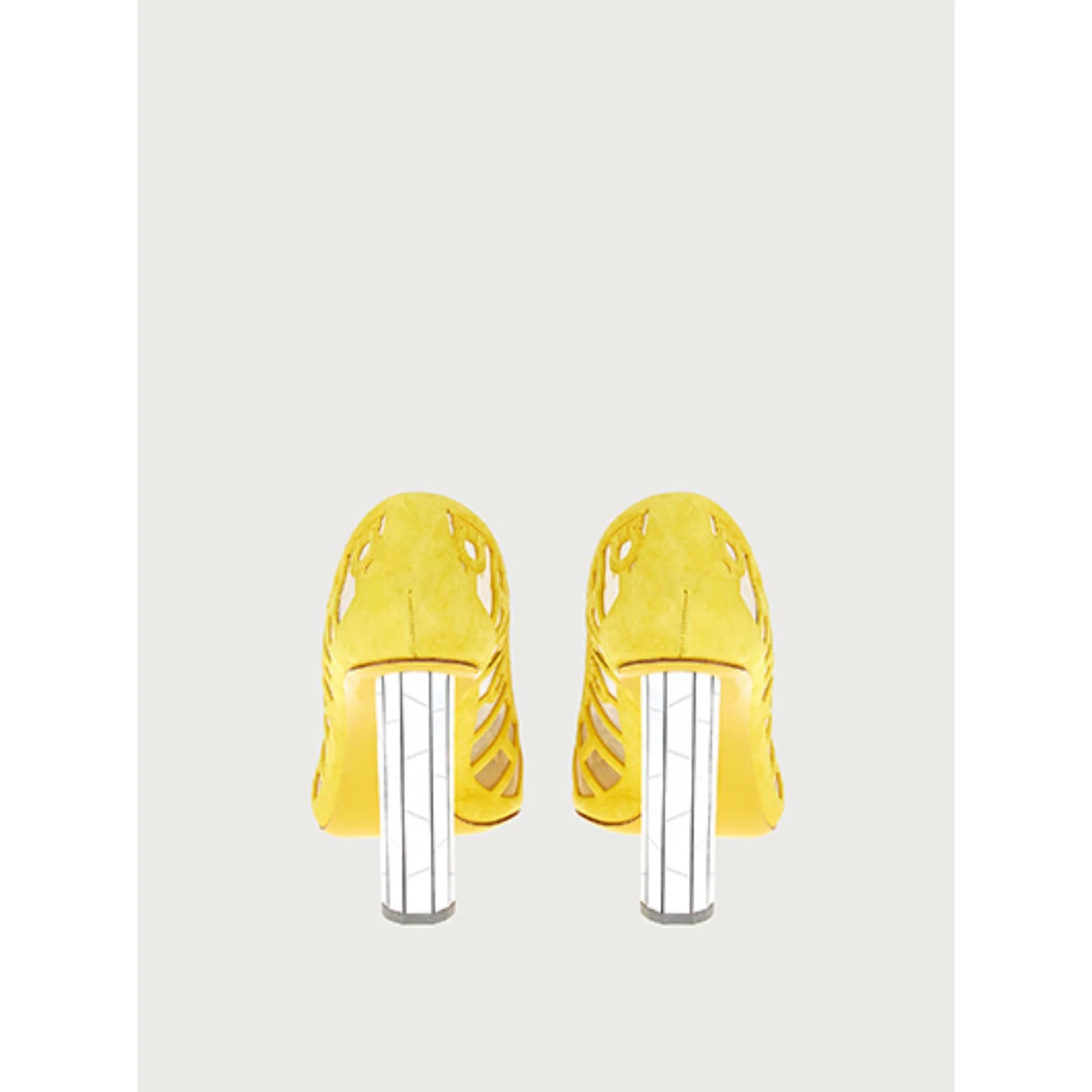 Mirrored Heel Pumps - Santa Fe Sunshine - Image 4