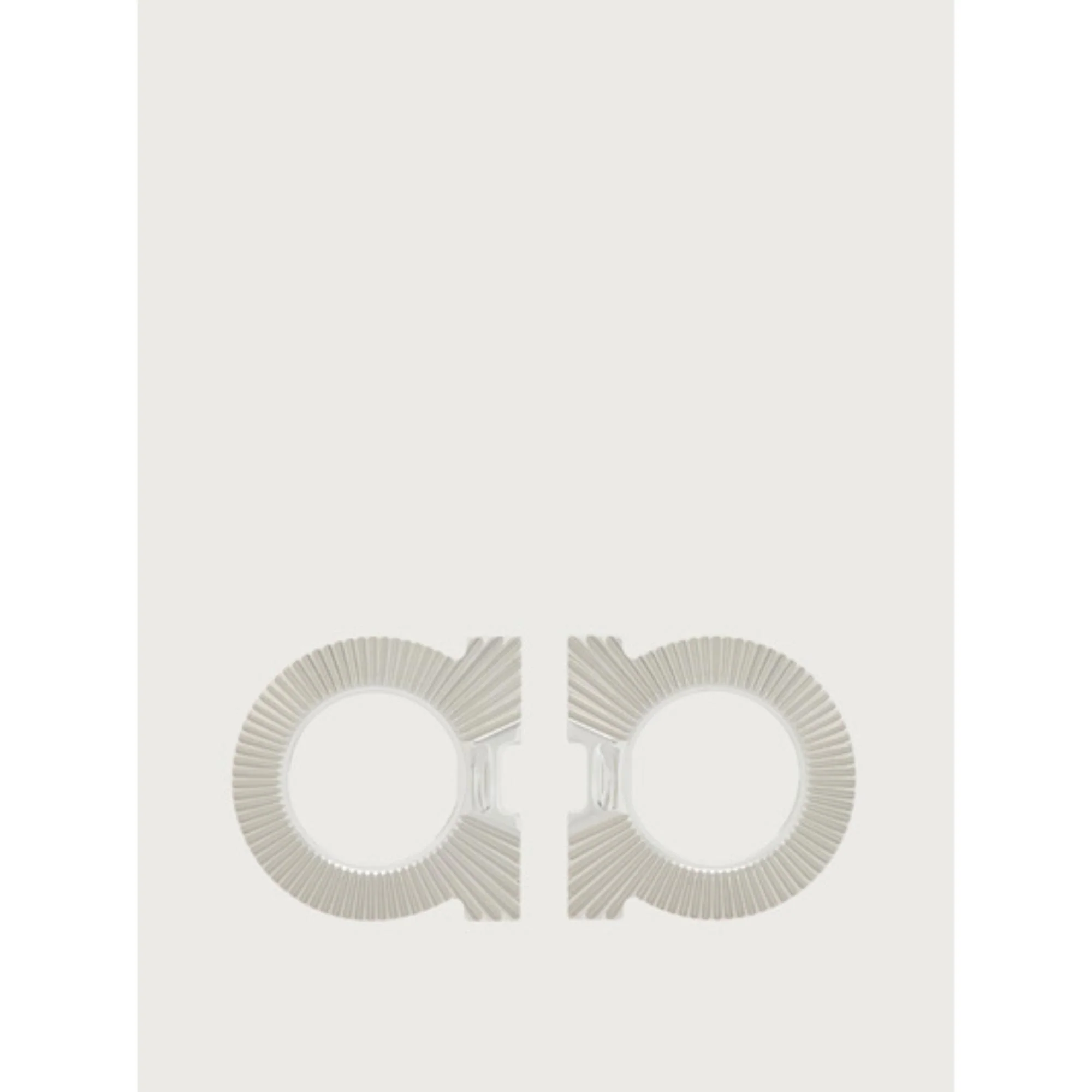 Interchangeable Gancini Switch Buckle - Palladium - Image 2