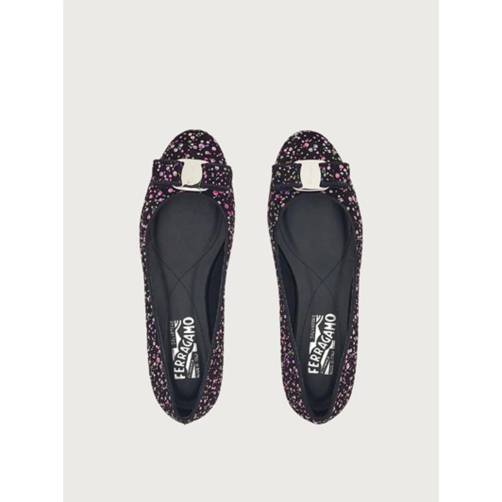 Varina Ballet Flats - Black/Multicolor - Image 2