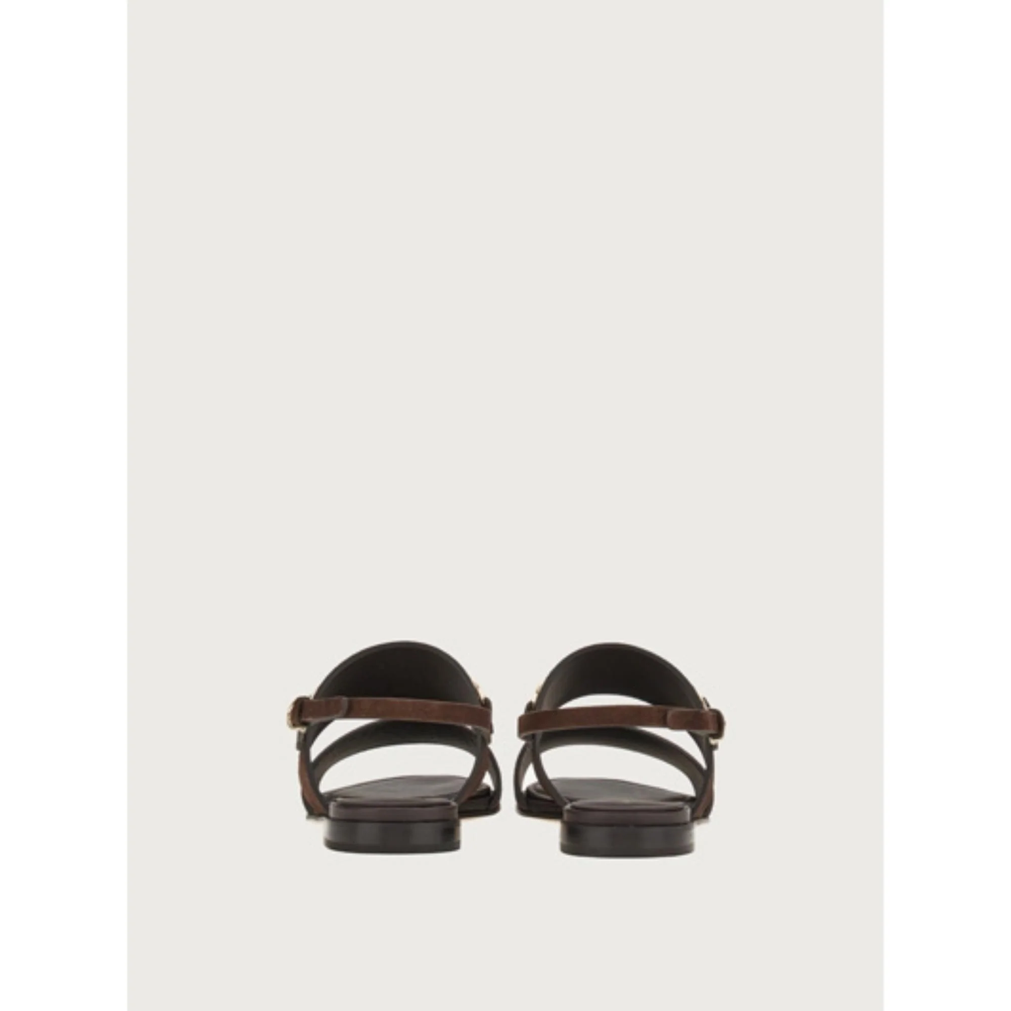 Gancini Sandals - Dark Brown - Image 4