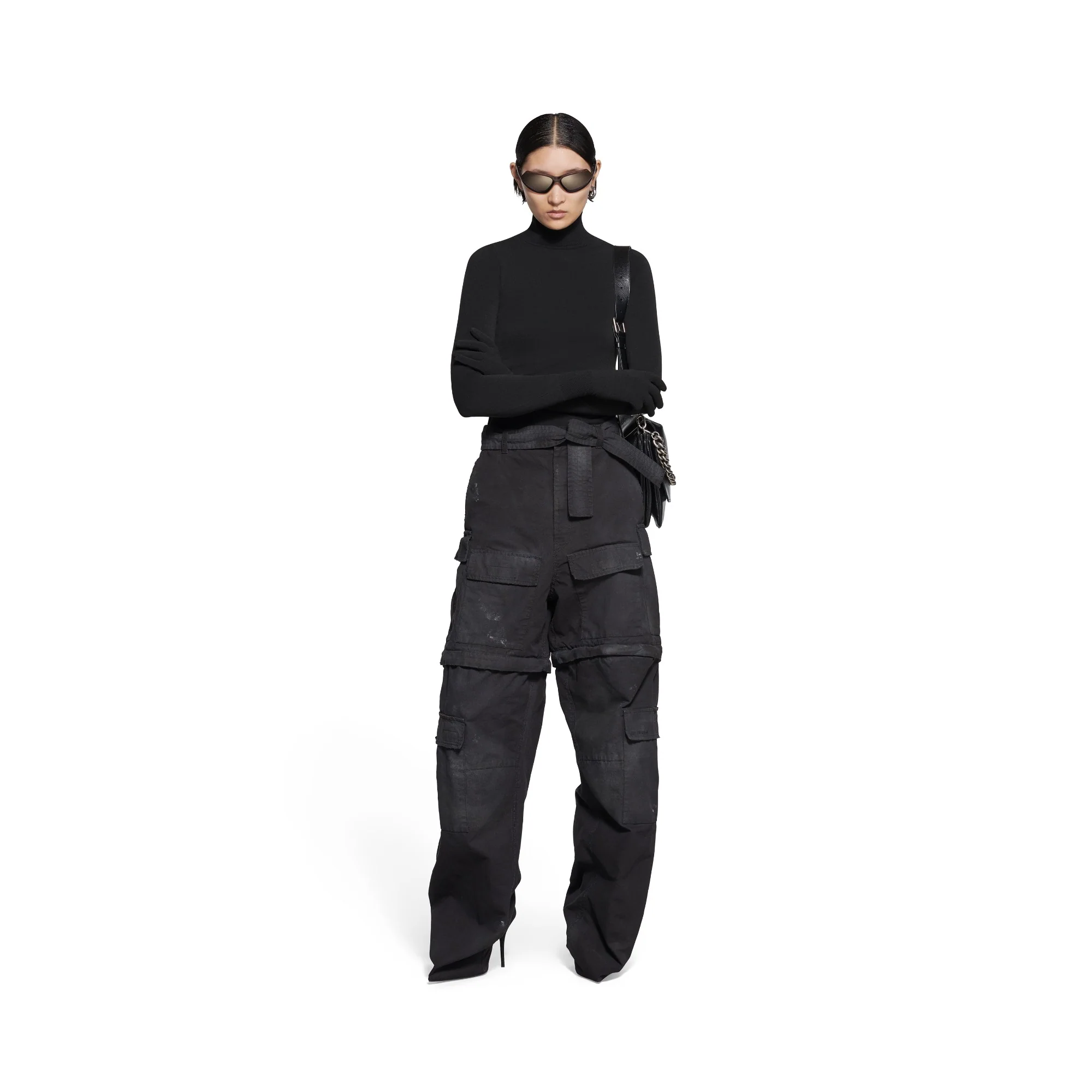 Gloves Sweater - Black - Image 2