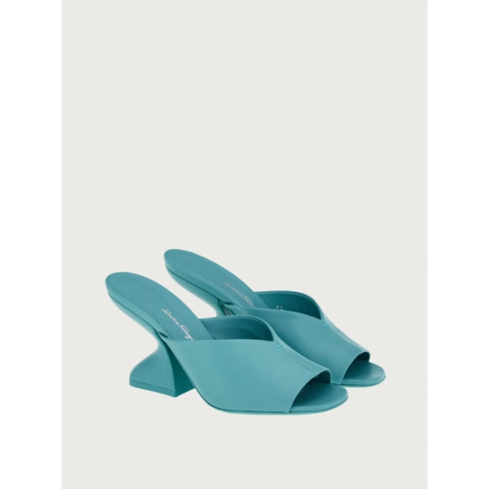 F-Heel Sandals - Tyrone Turquoise - Image 4
