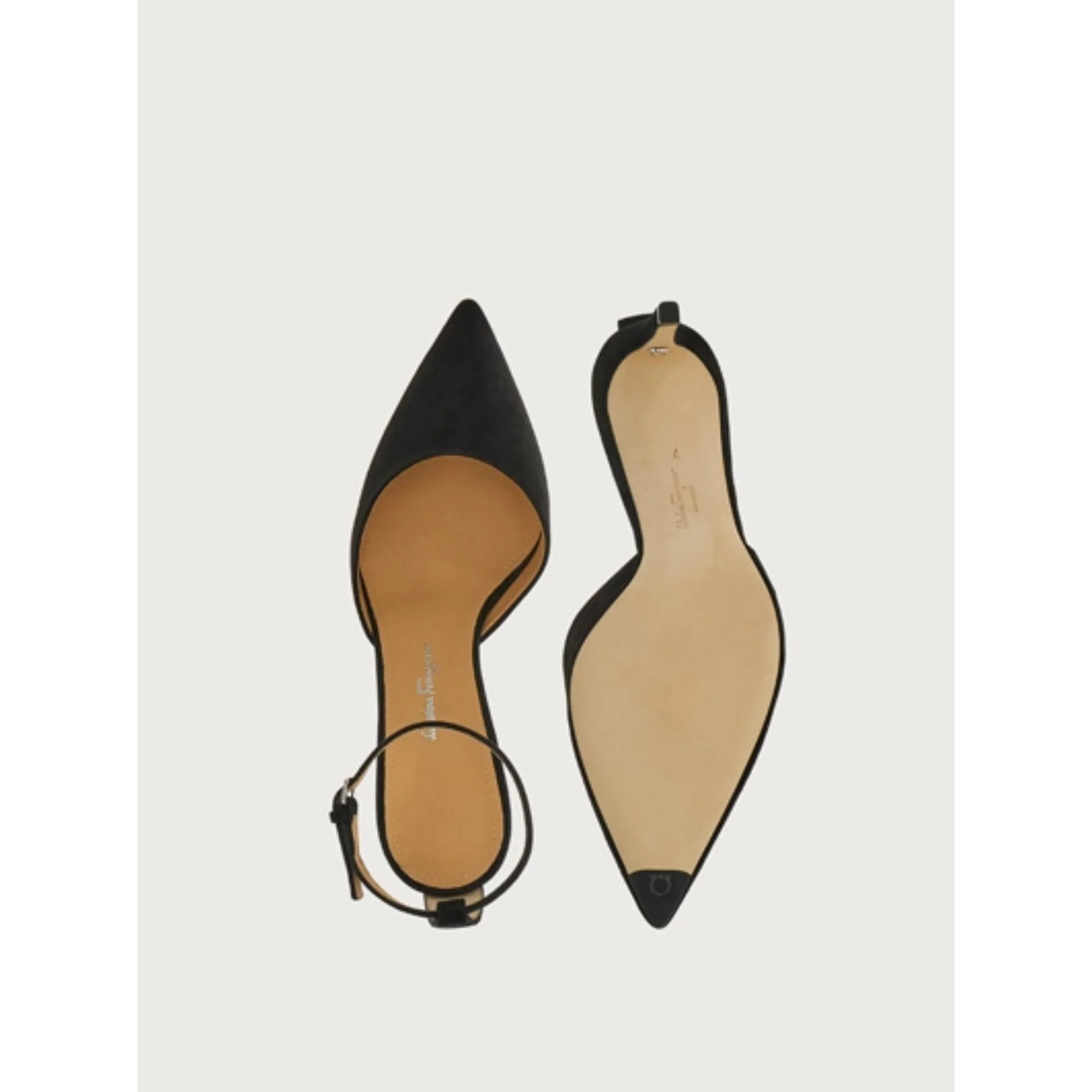 Ankle Strap Pumps Shoe - Black - Image 5