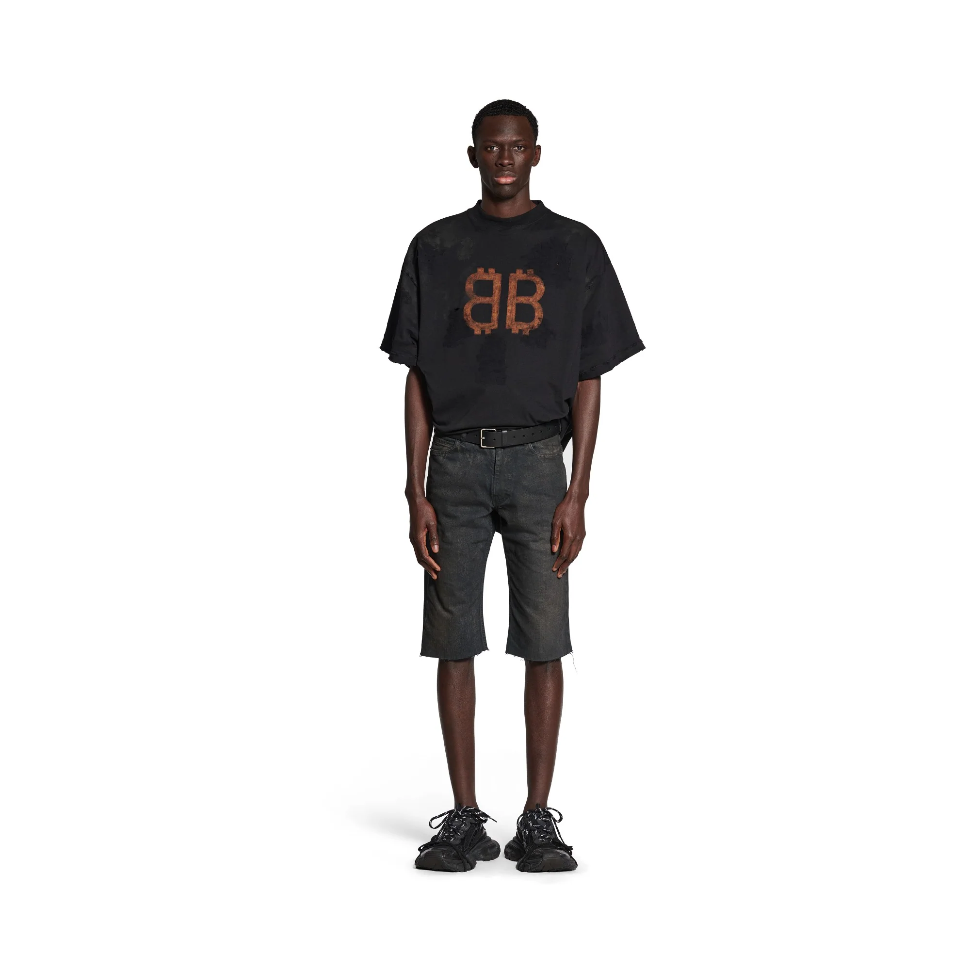 Slim Shorts - Dark Brown - Image 3