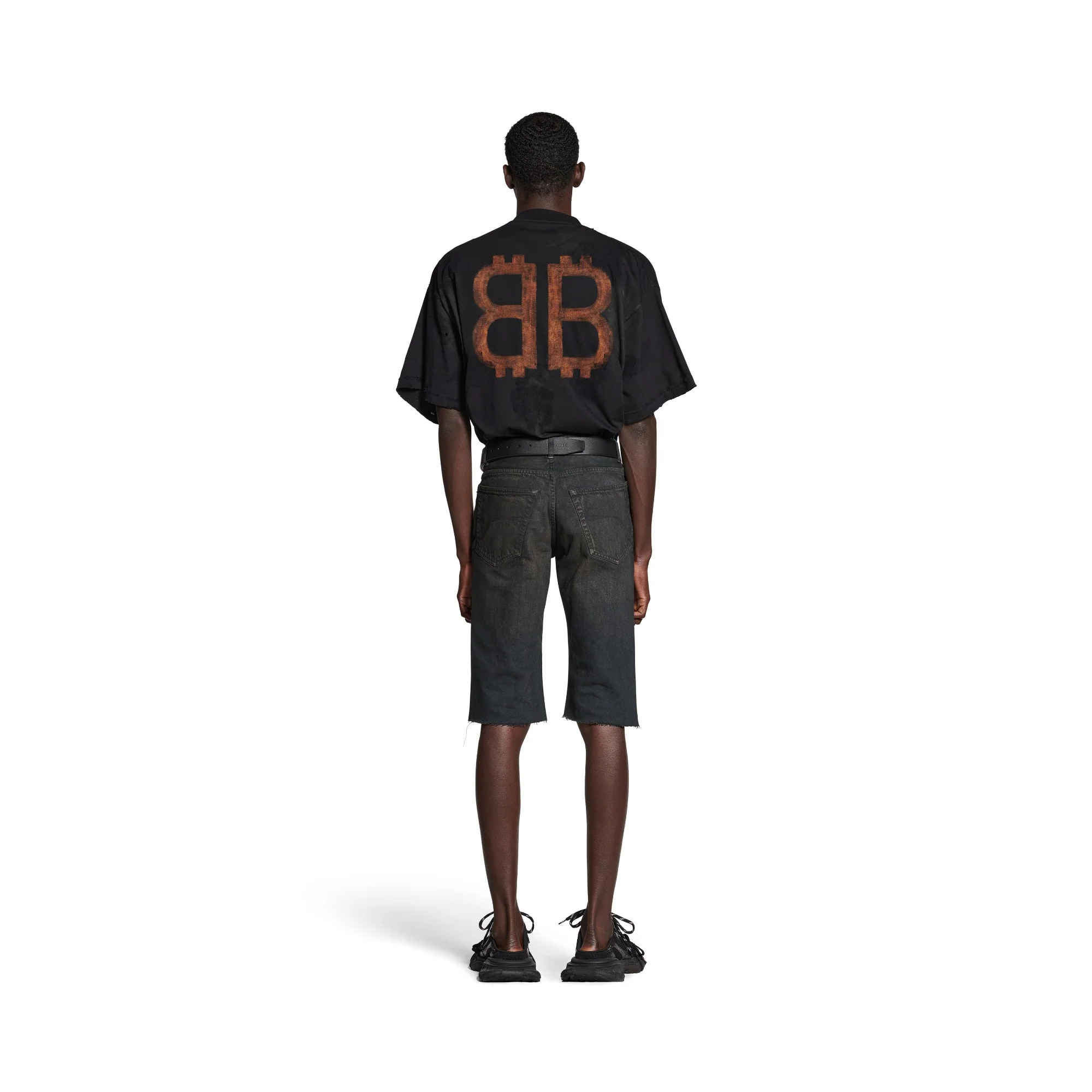Slim Shorts - Dark Brown - Image 4