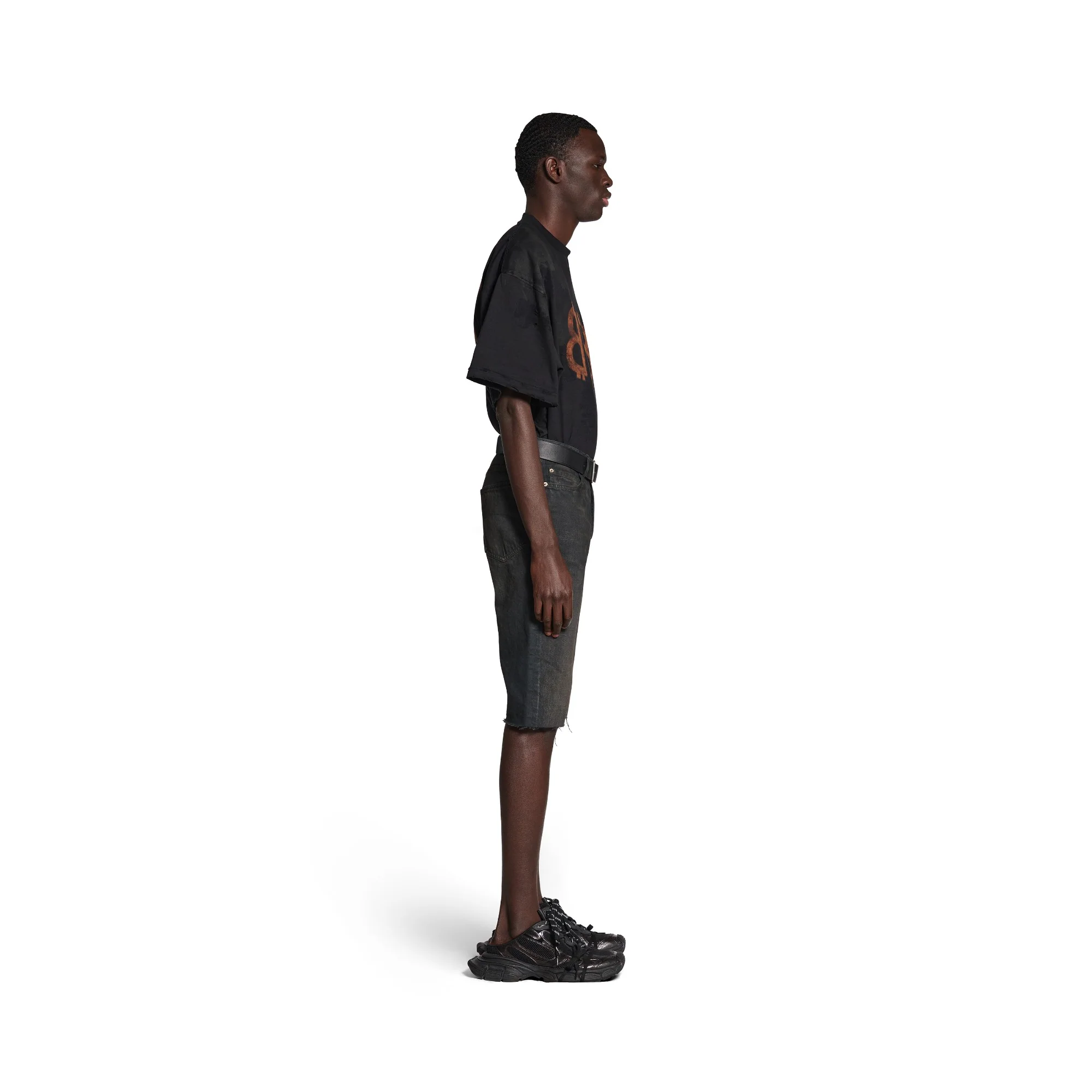 Slim Shorts - Dark Brown - Image 5