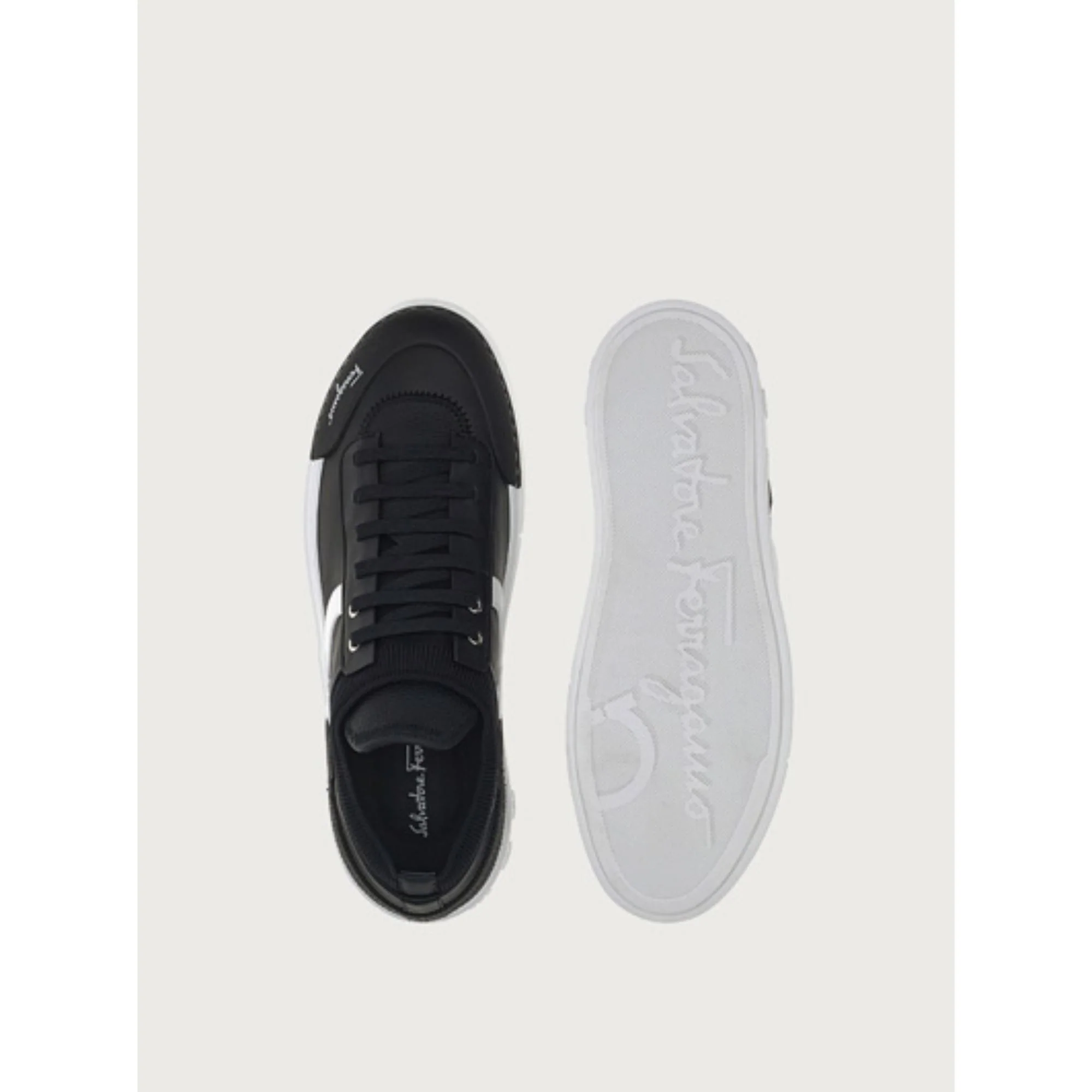 Gancini Sneakers - Black/White - Image 3