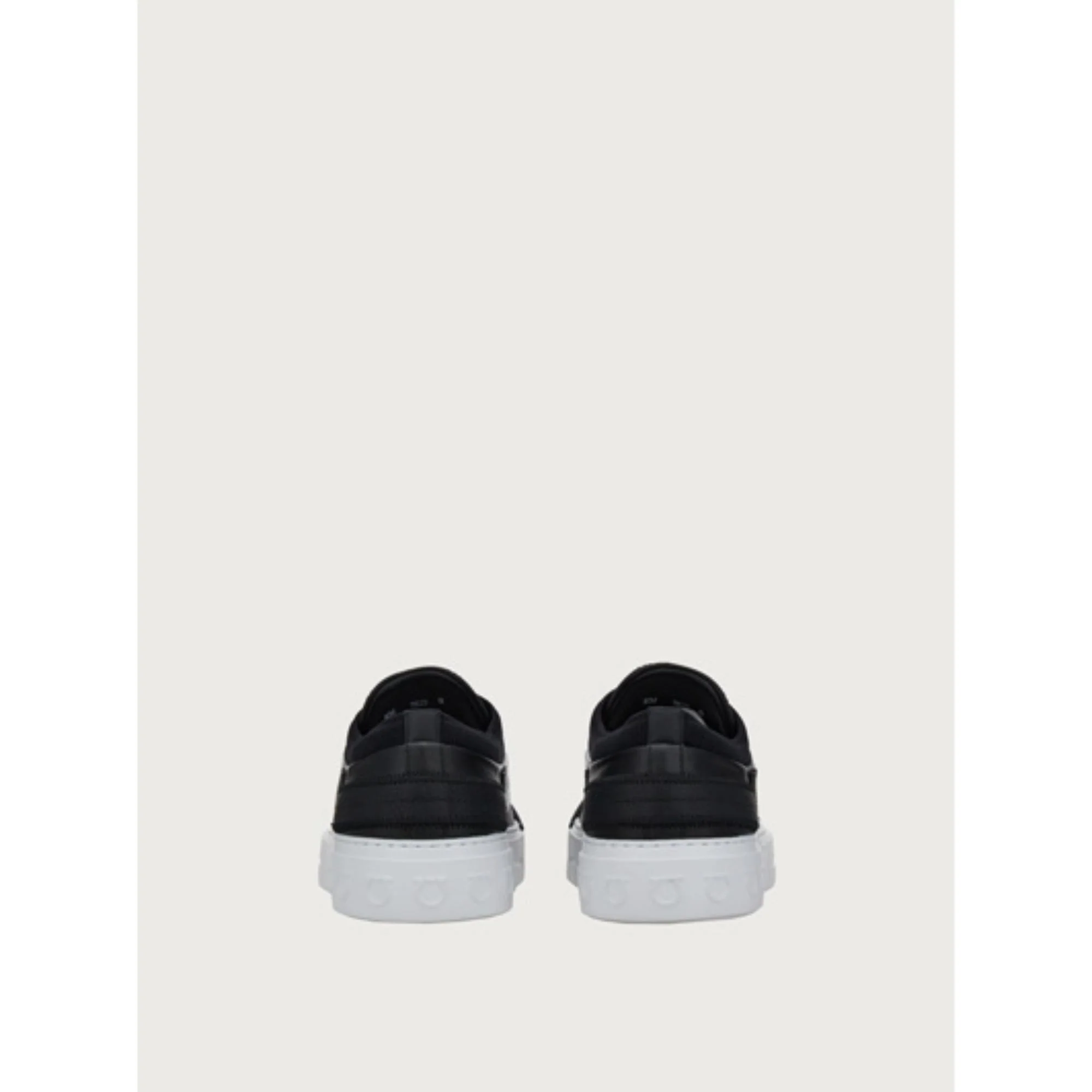Gancini Sneakers - Black/White - Image 5