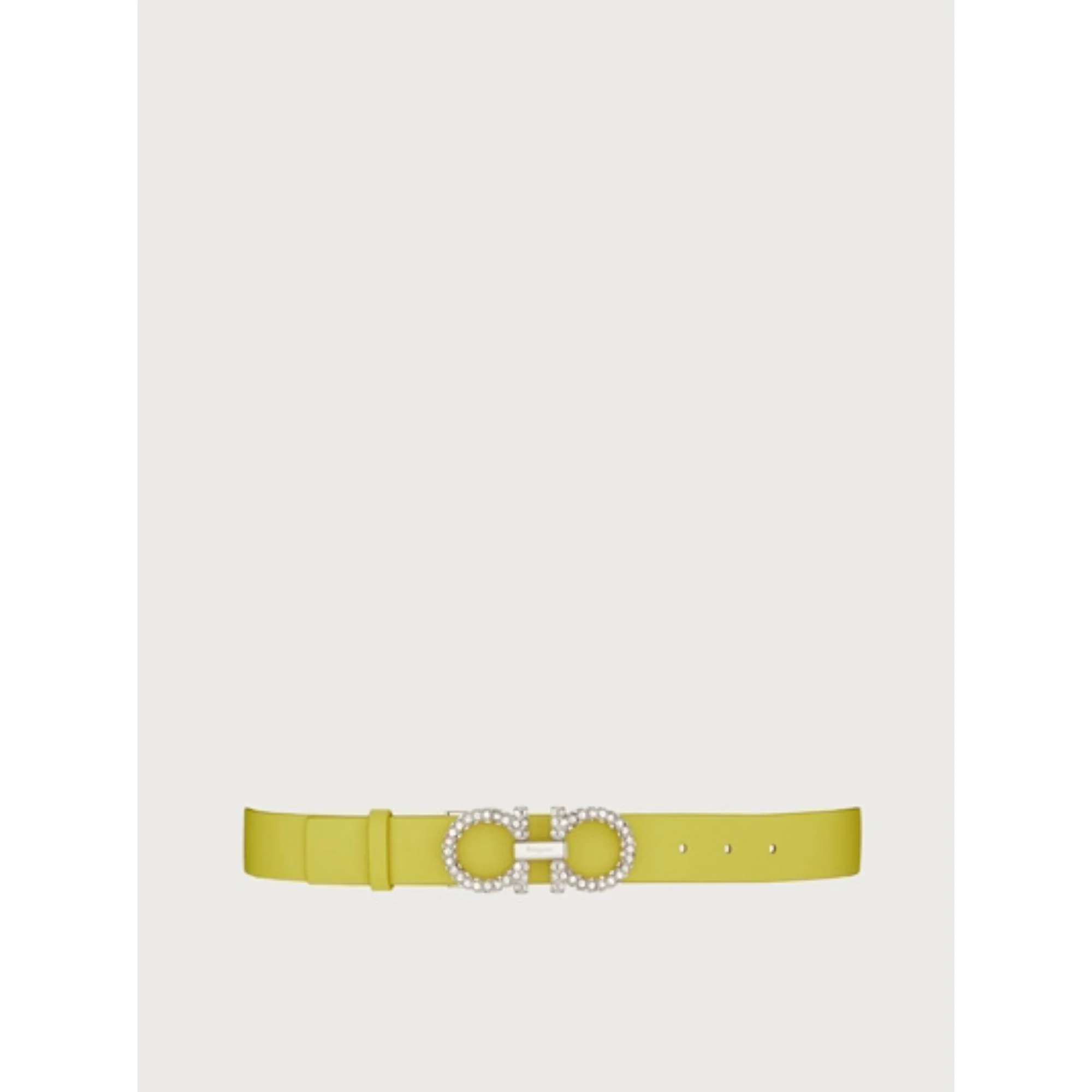 Adjustable Gancini Belt - Cedrata