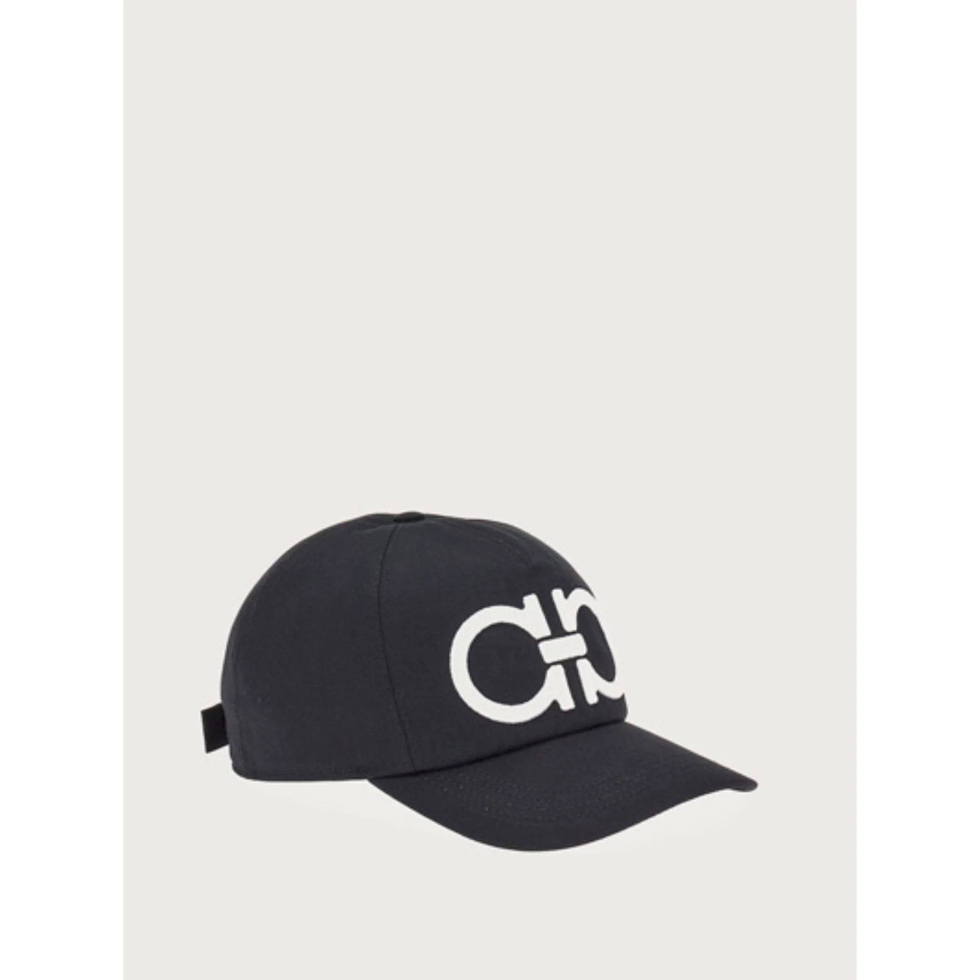 Gancini Baseball Cap - Black/White - Image 2
