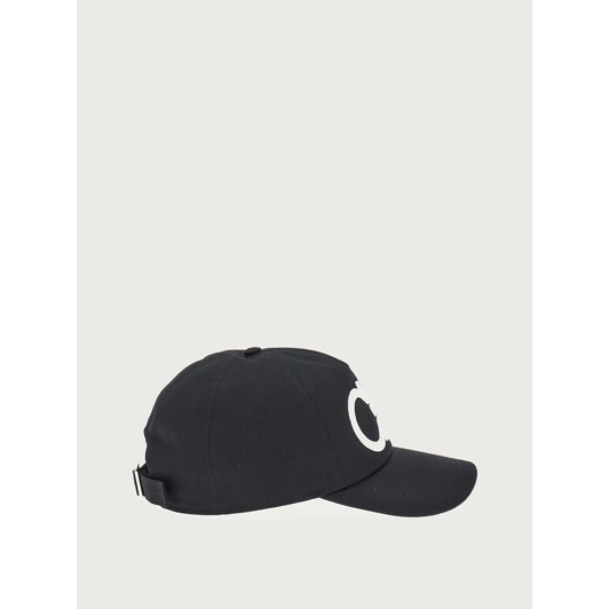 Gancini Baseball Cap - Black/White - Image 3