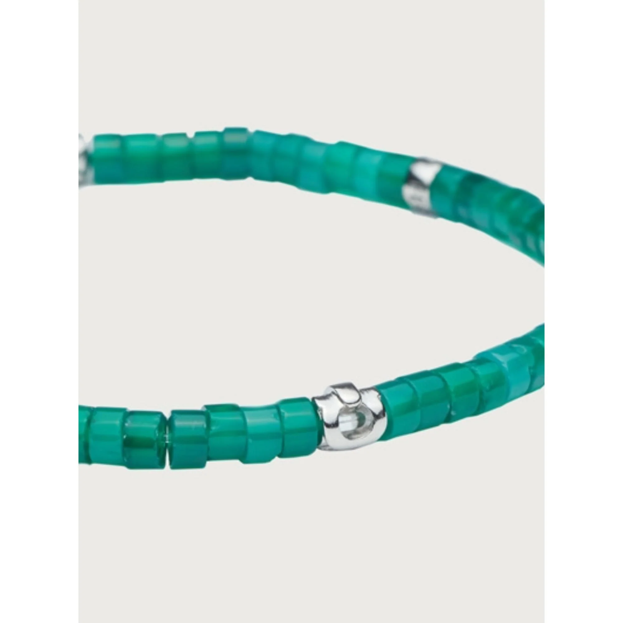 Green Agate Bracelet - Green - Image 3