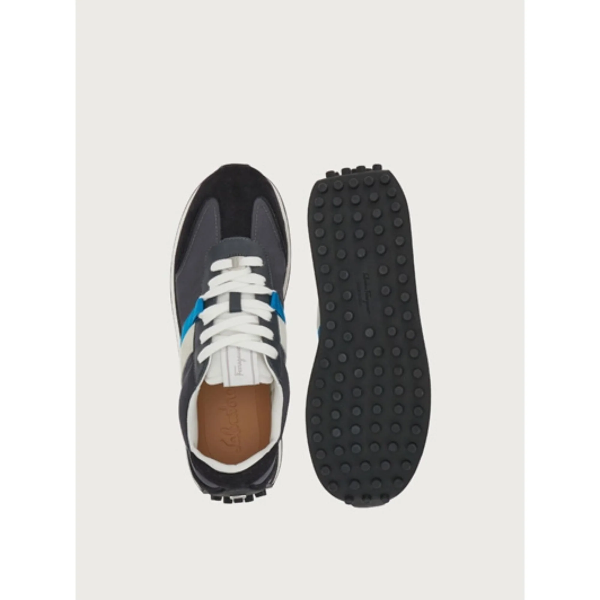 Ferragamo Unisex Sneakers - Black - Image 5