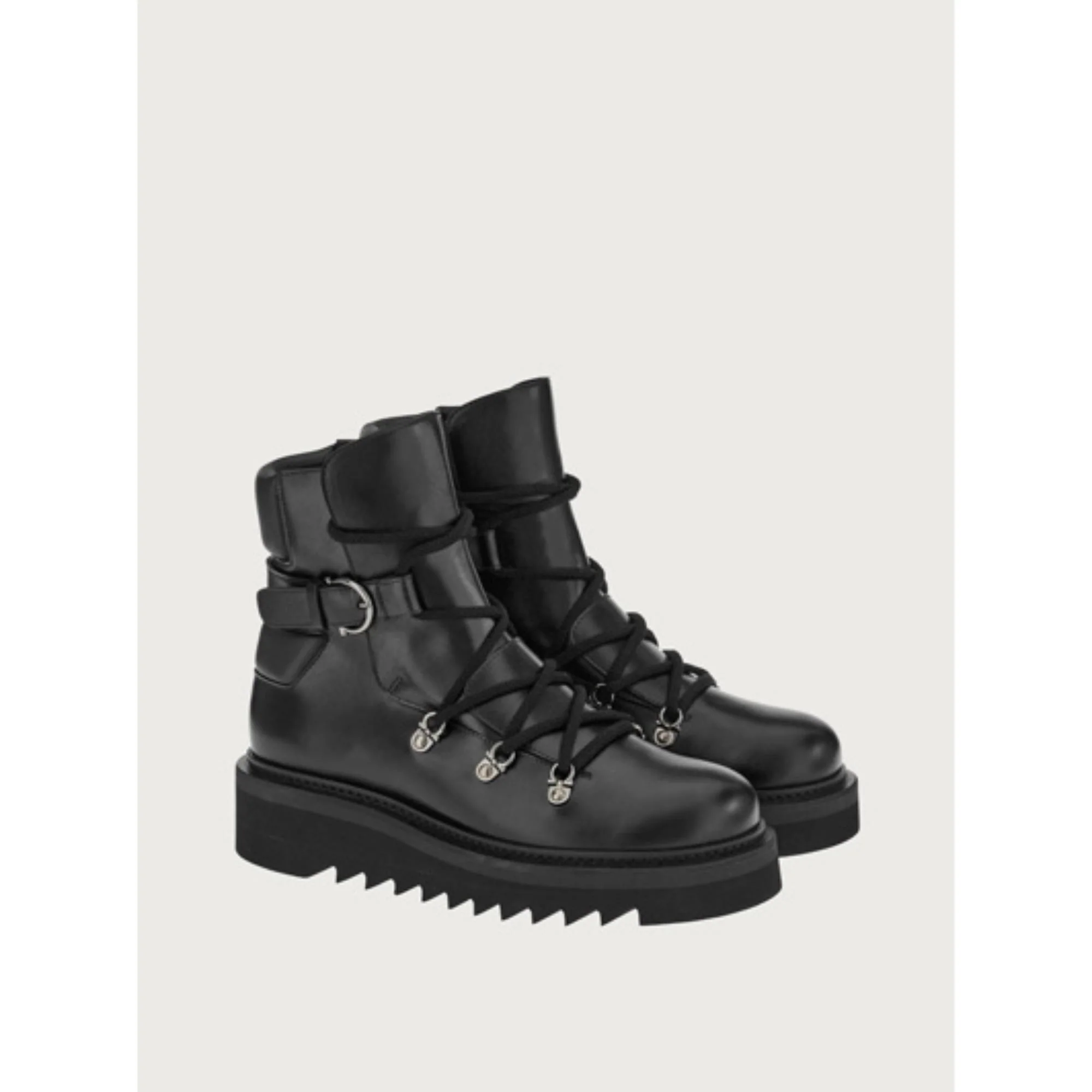 Hiking Boots - Black - Image 4
