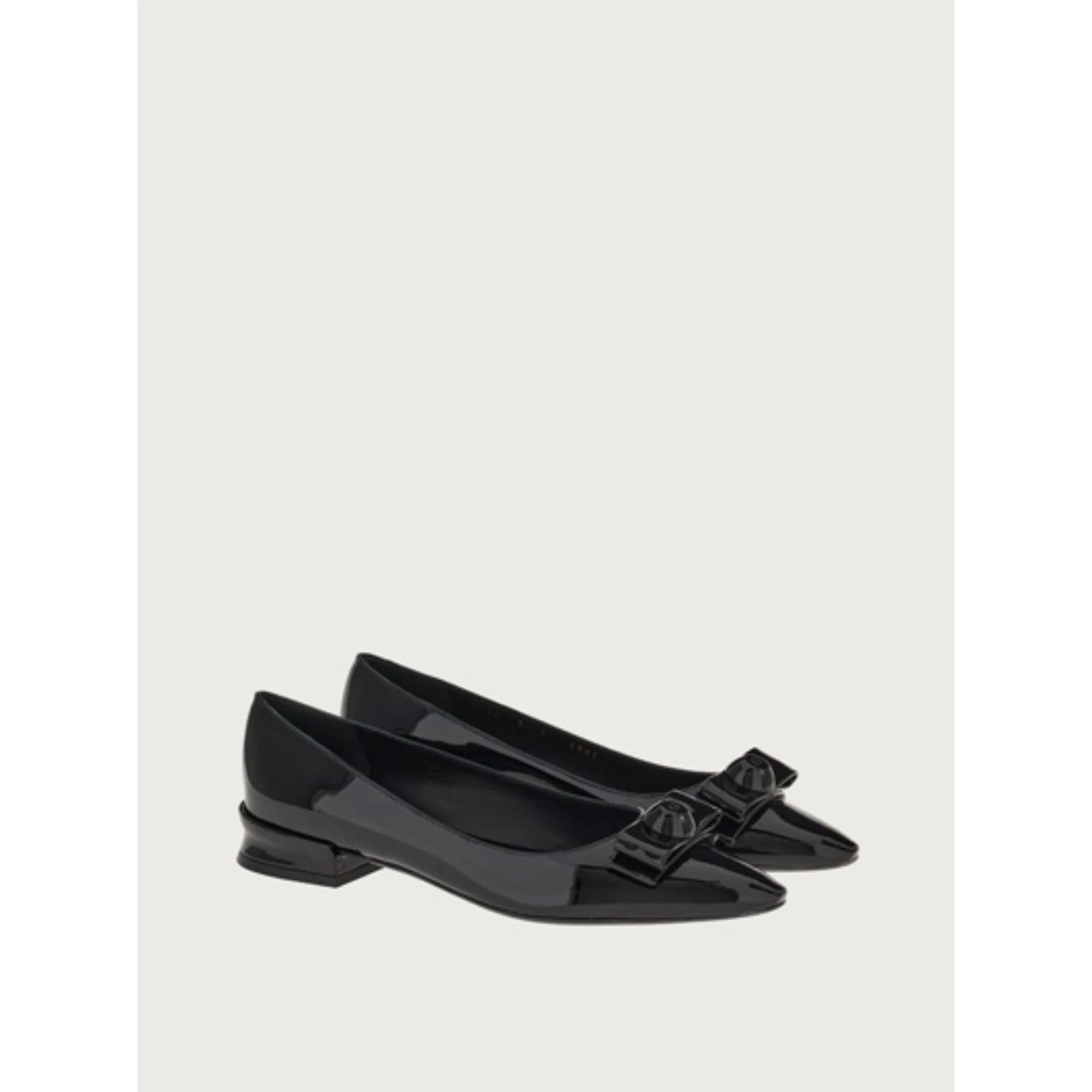 Vara Bowl Ballet Flats - Black - Image 3