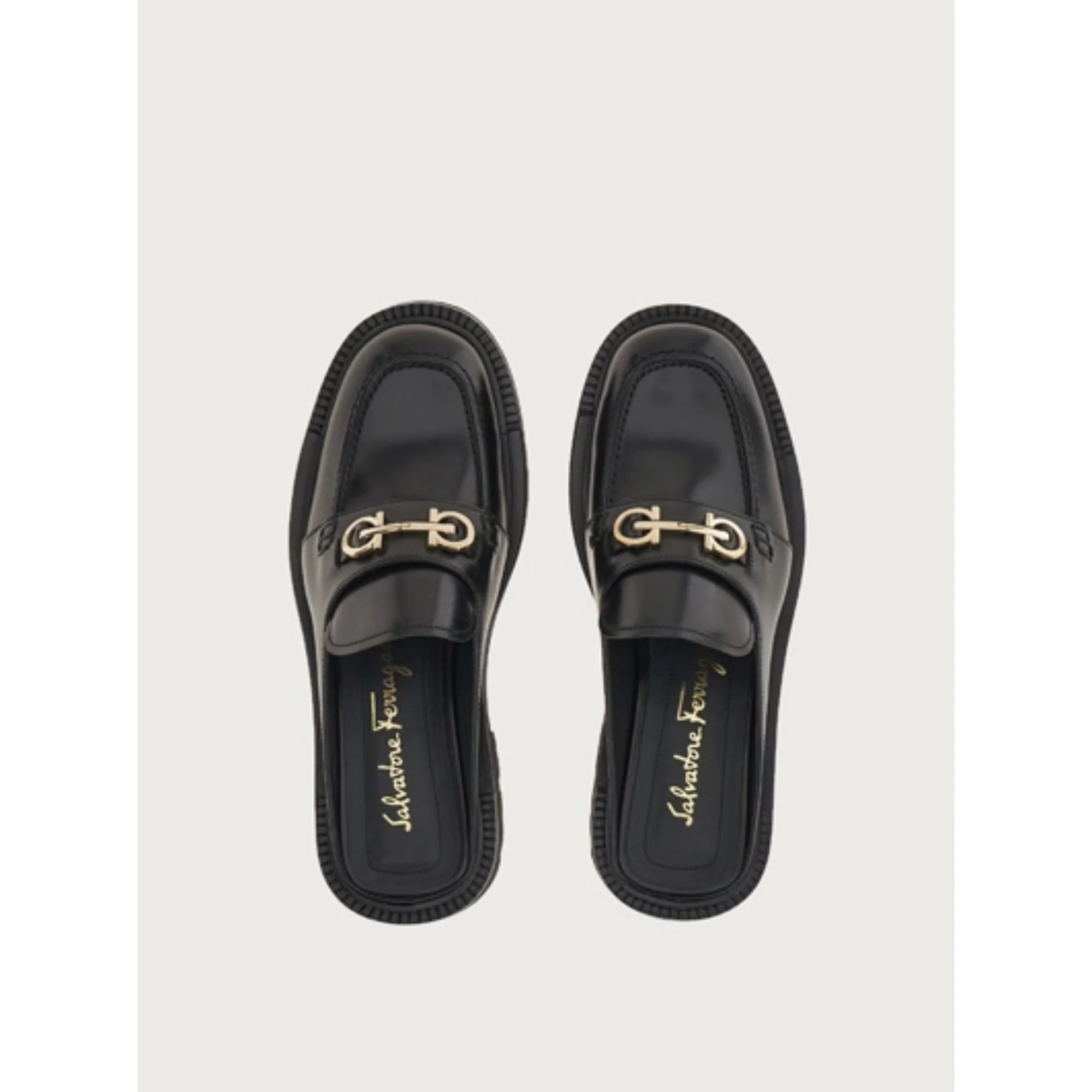 Gancini Mule - Black - Image 2