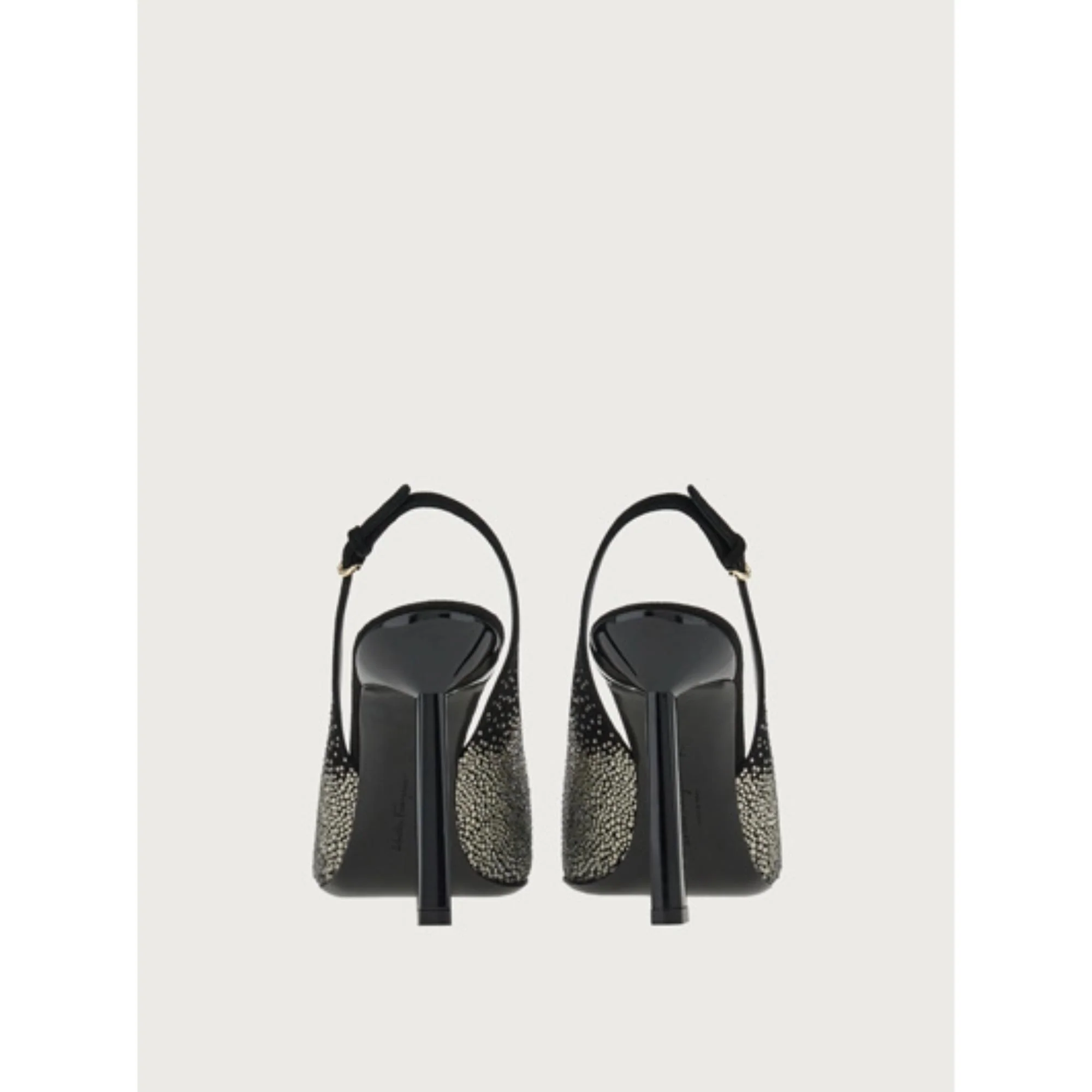 Crystal Slingback - Black - Image 3