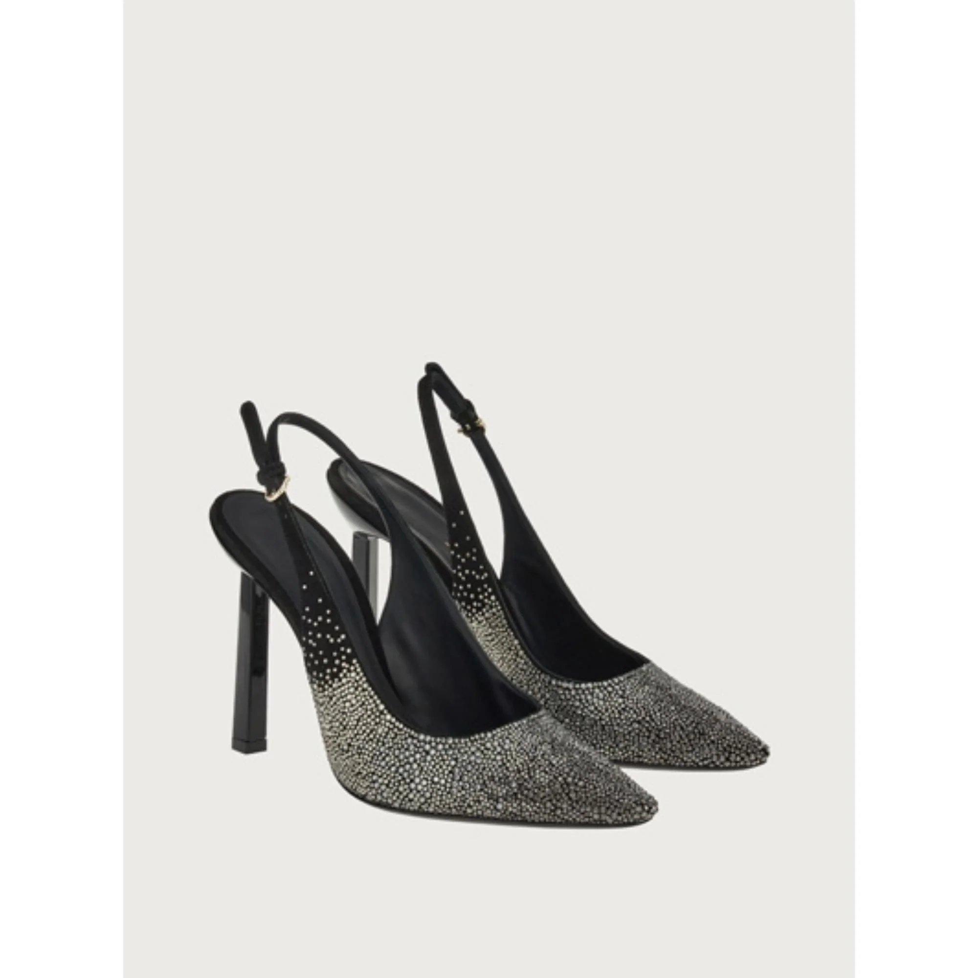 Crystal Slingback - Black - Image 4