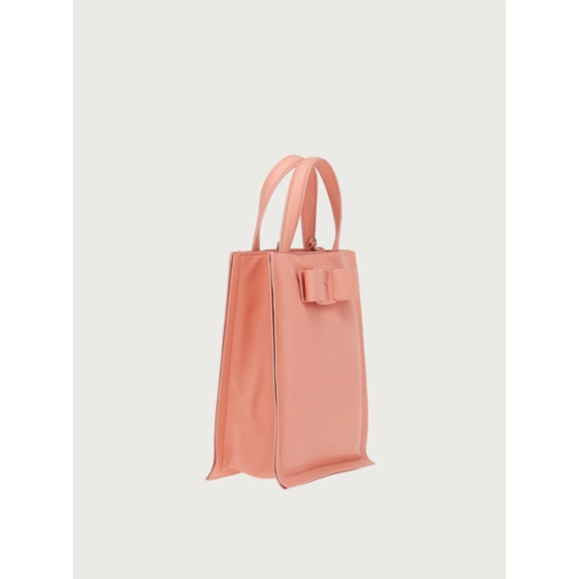 Viva Bow Mini Bag - Coral - Image 2