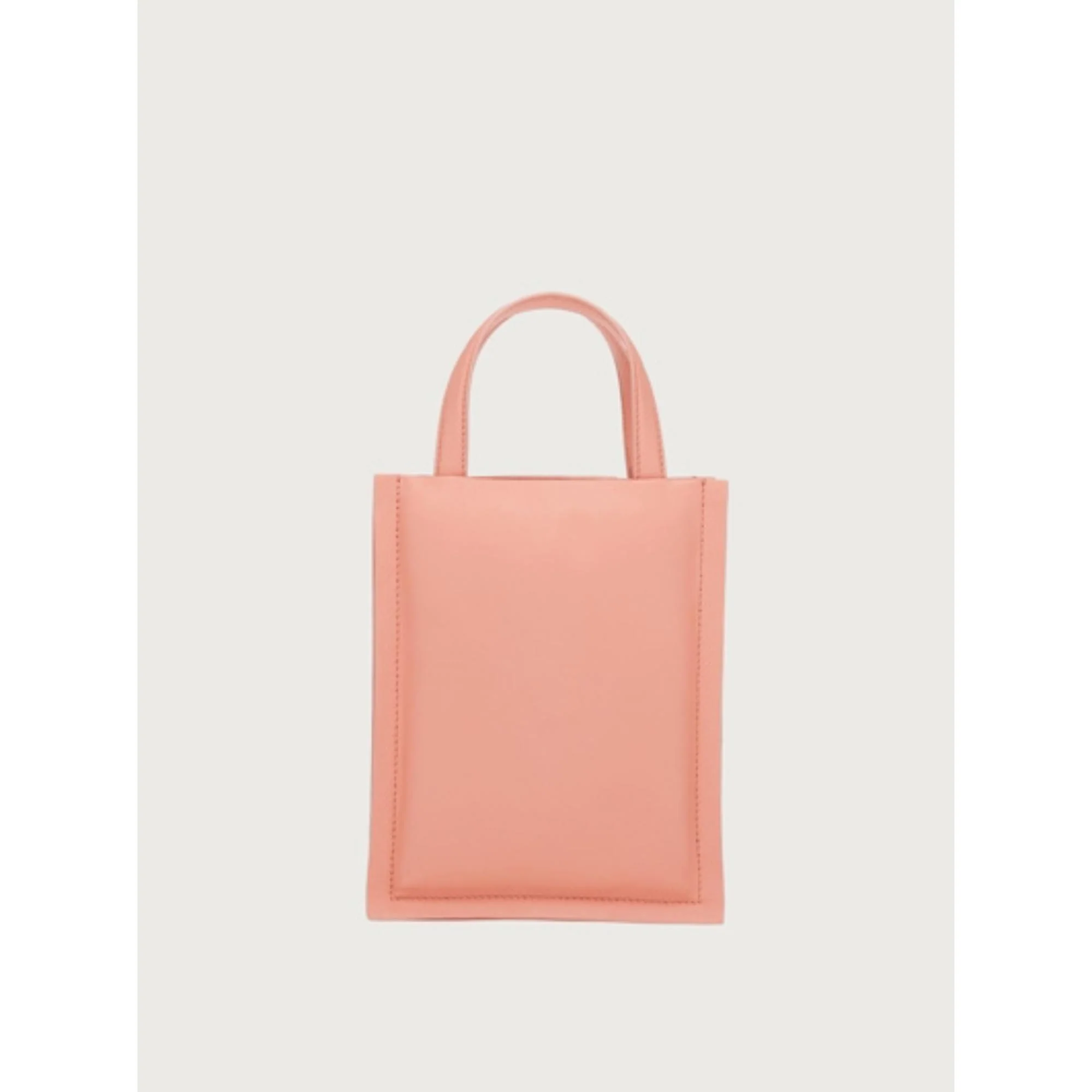 Viva Bow Mini Bag - Coral - Image 3