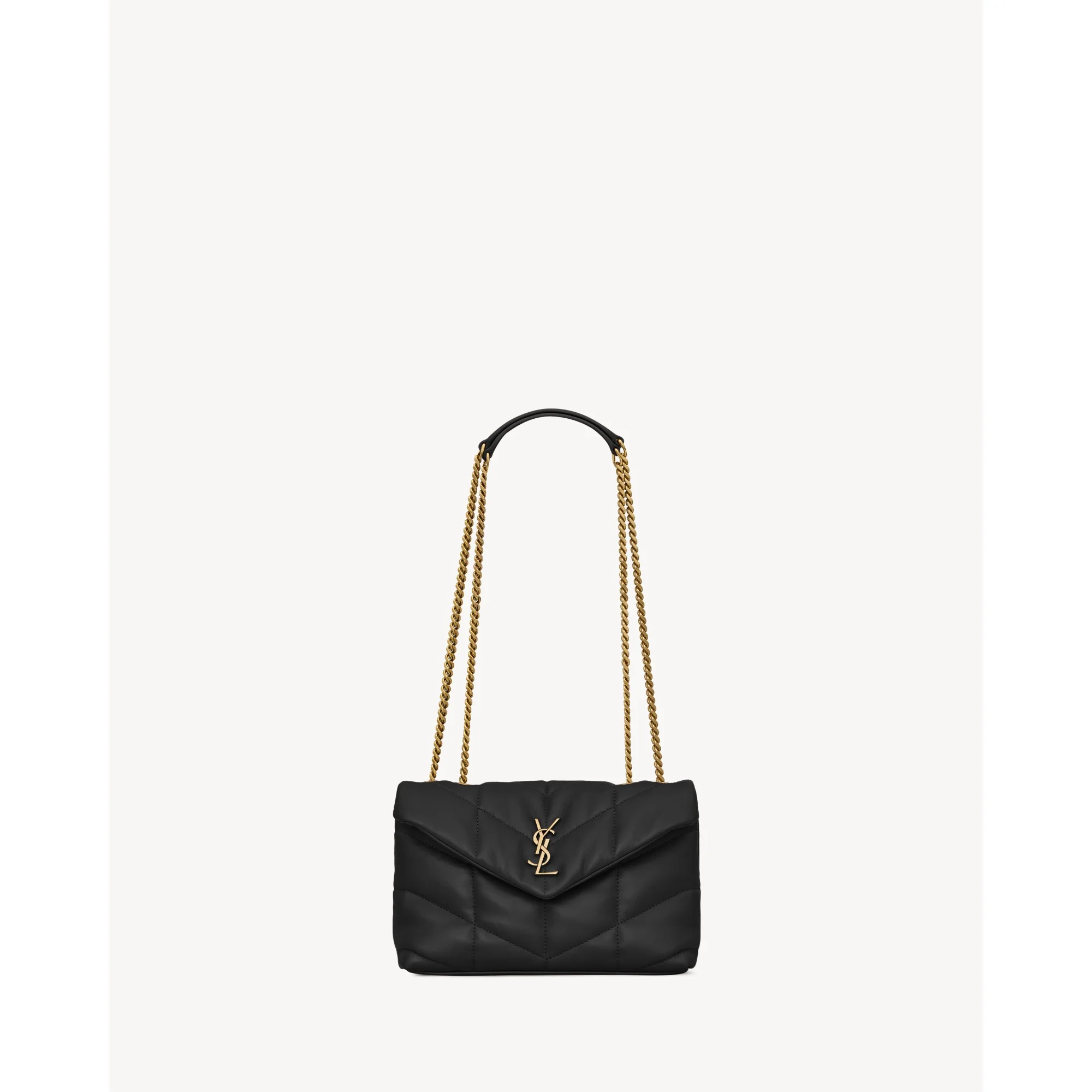 Toy Puffer Chain Bag - Nero