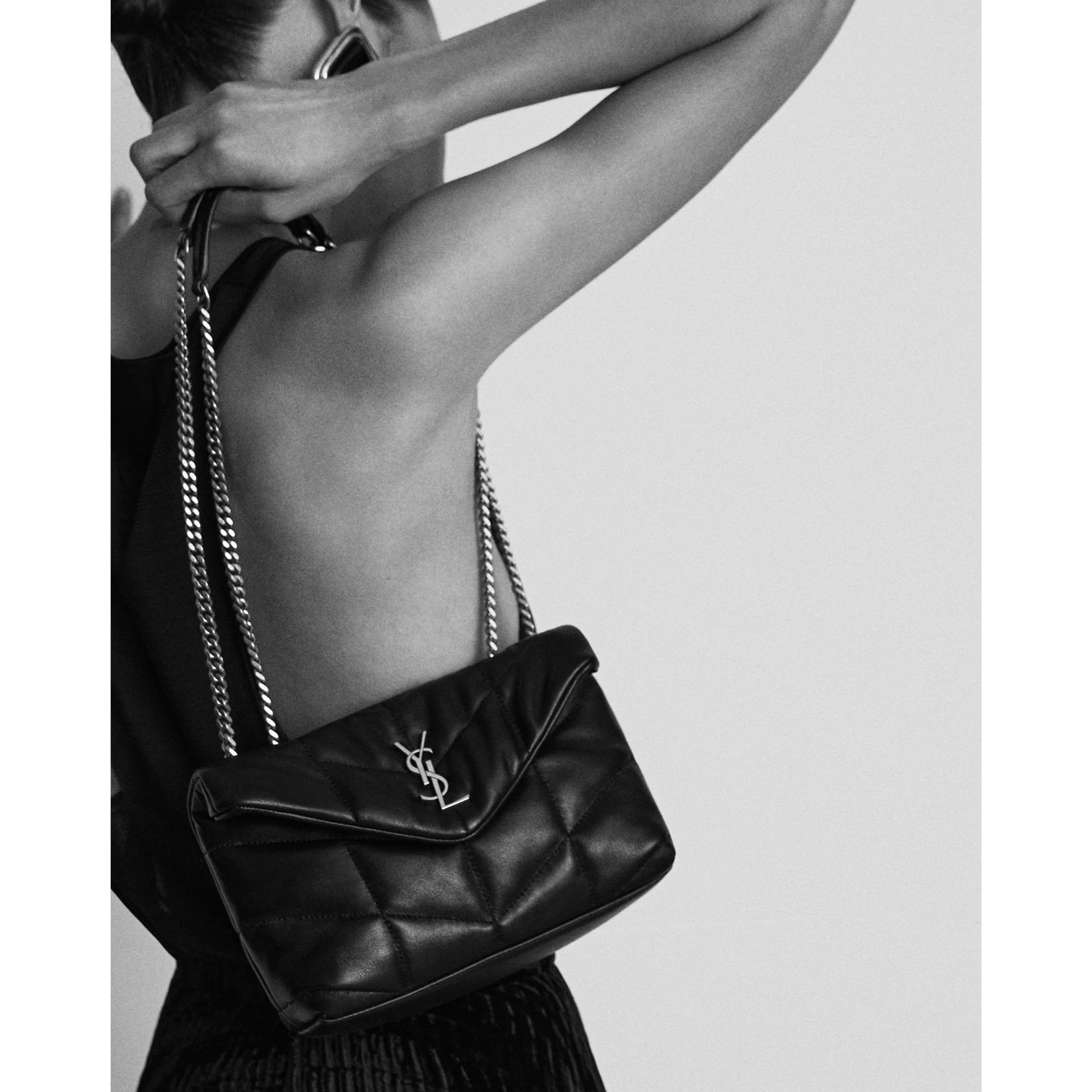 Toy Puffer Chain Bag - Nero - Image 6