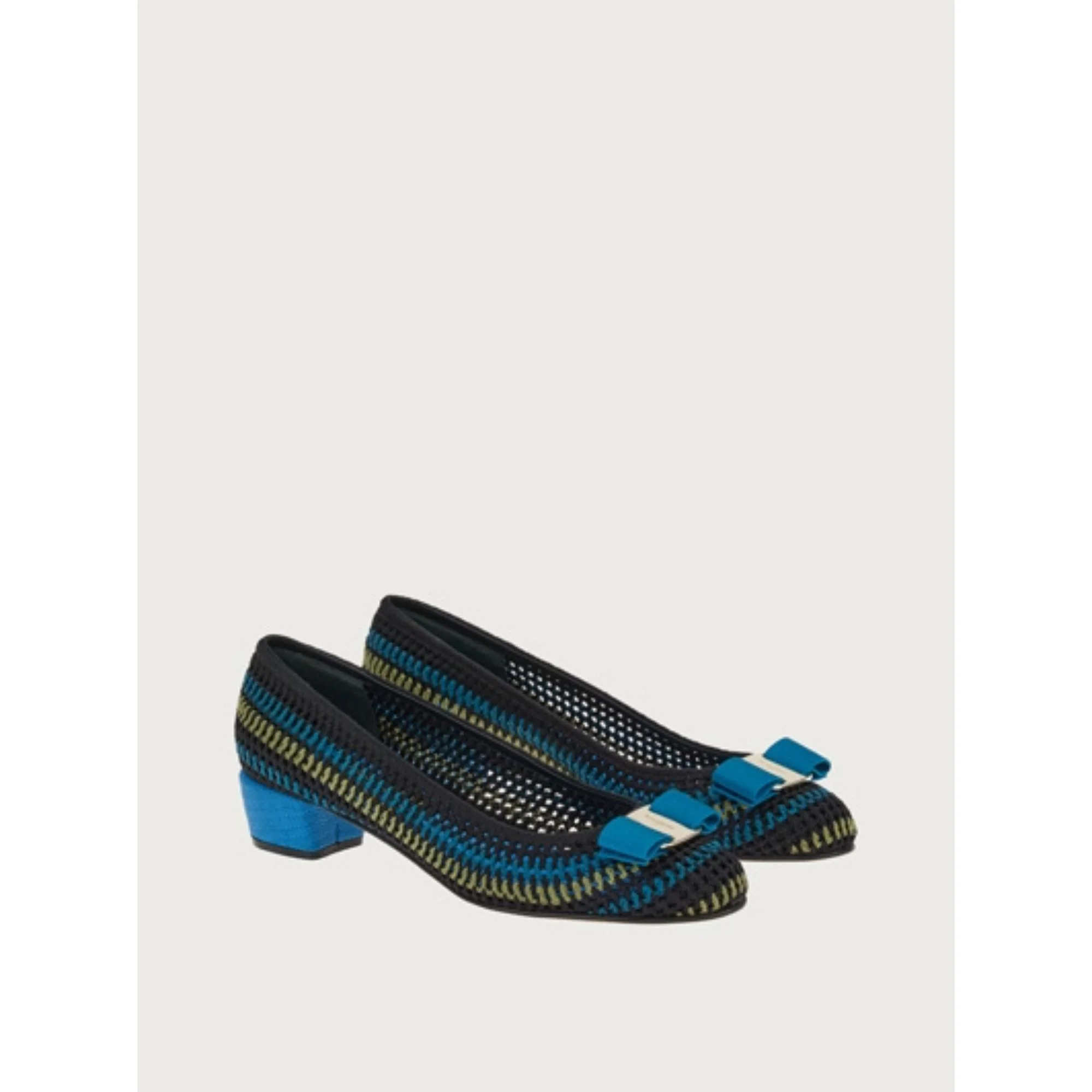Vara Bow Pumps Shoe - Multicolor - Image 3