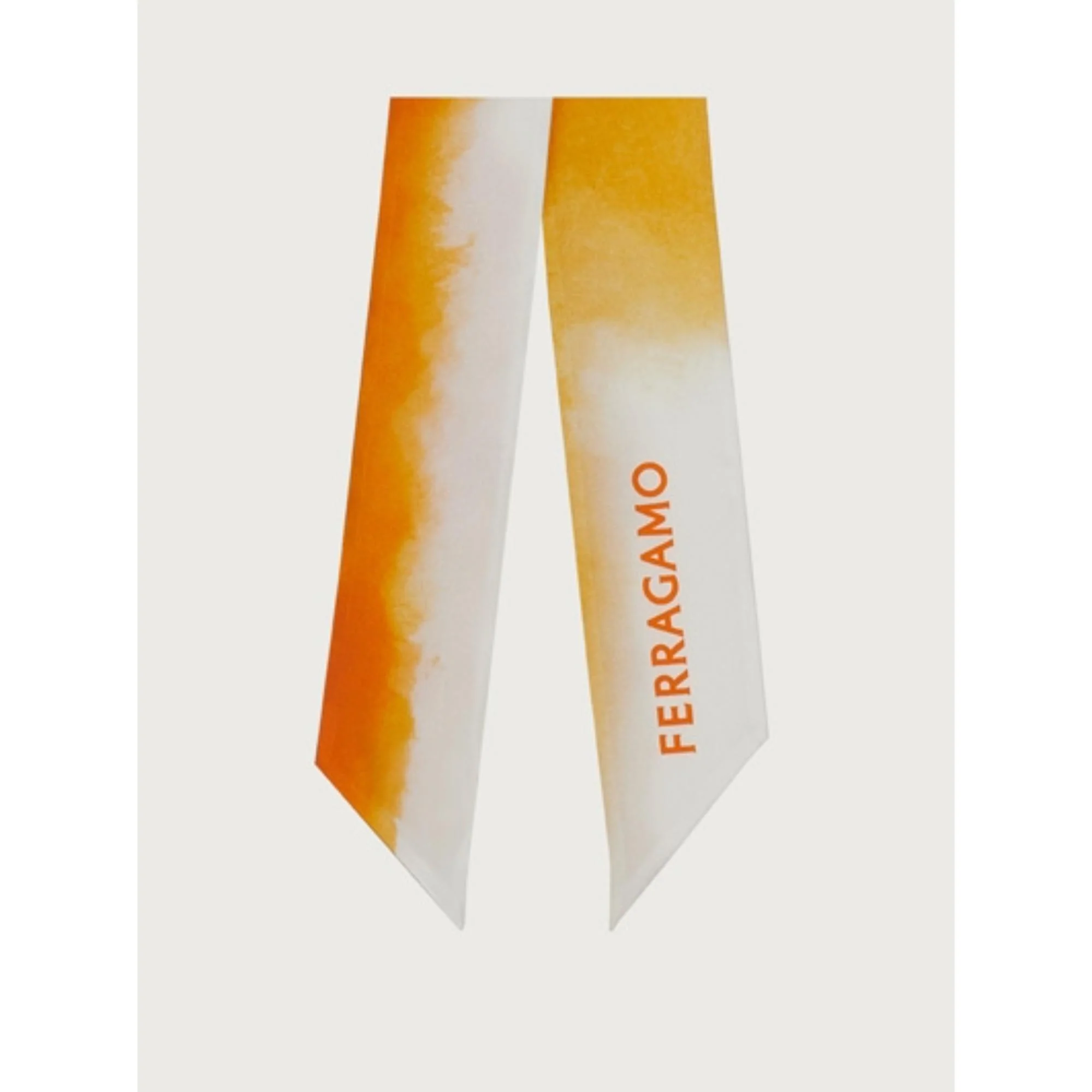 Ombre Print Headscarf - Orange