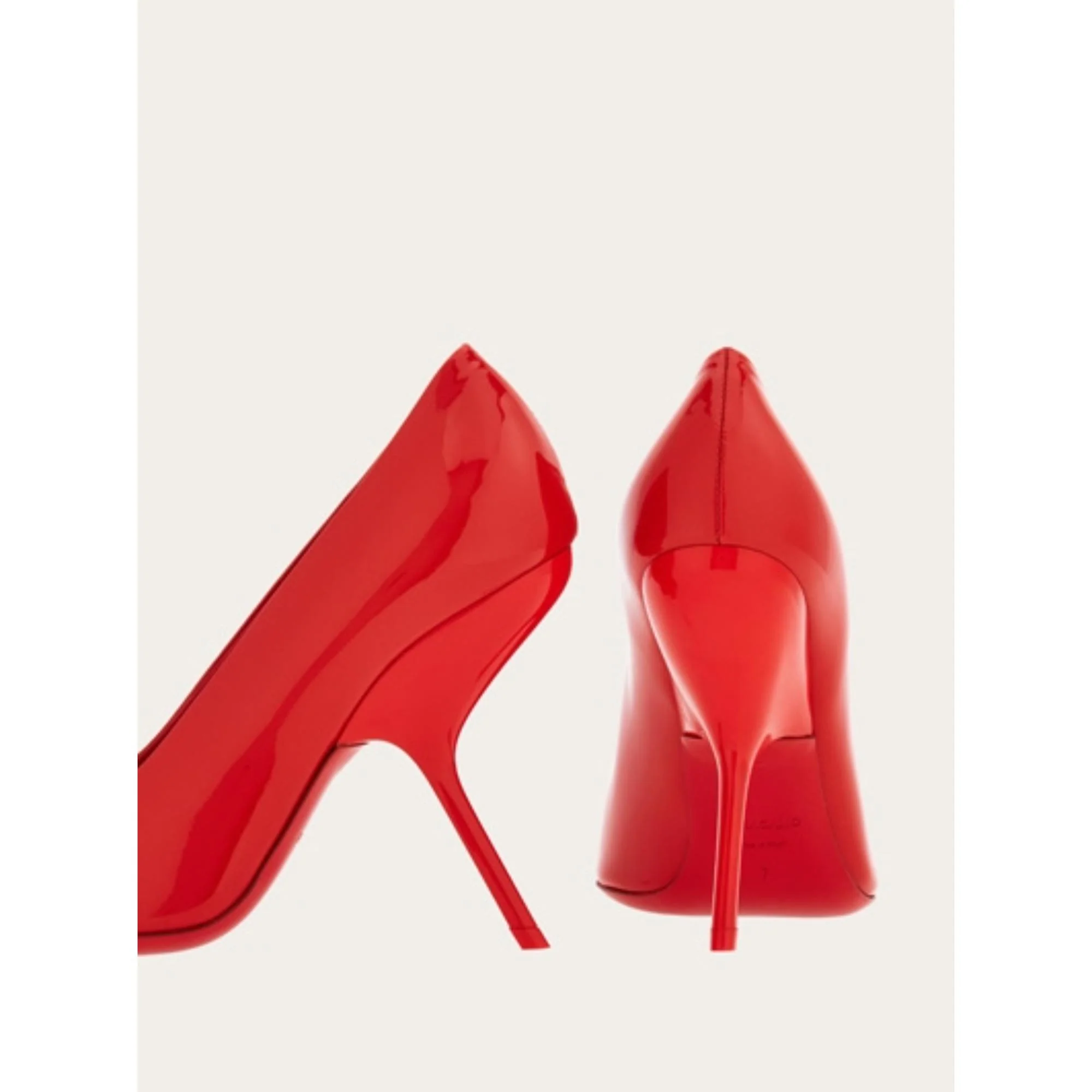 Eva Pumps - Flame Red - Image 5