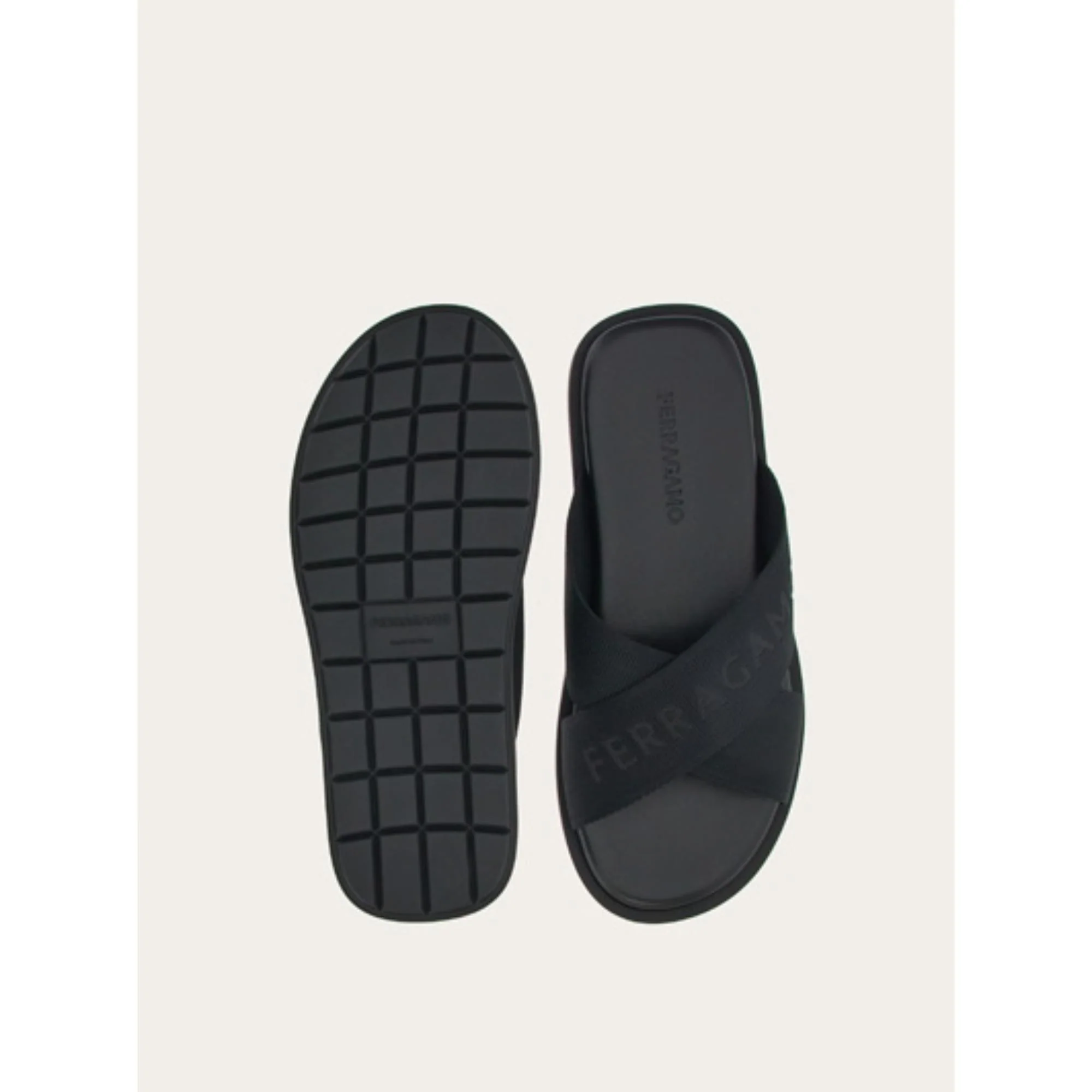 Crosover Sandals - Black - Image 3