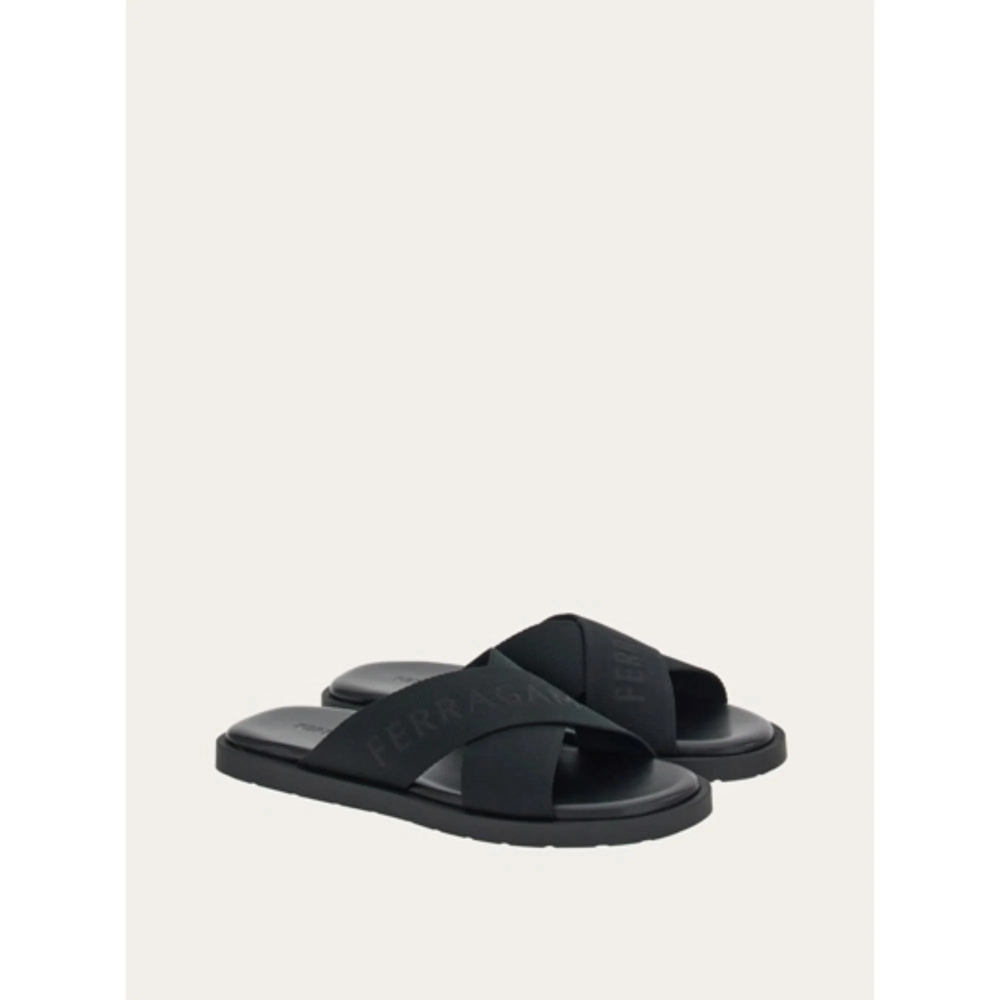 Crosover Sandals - Black - Image 4