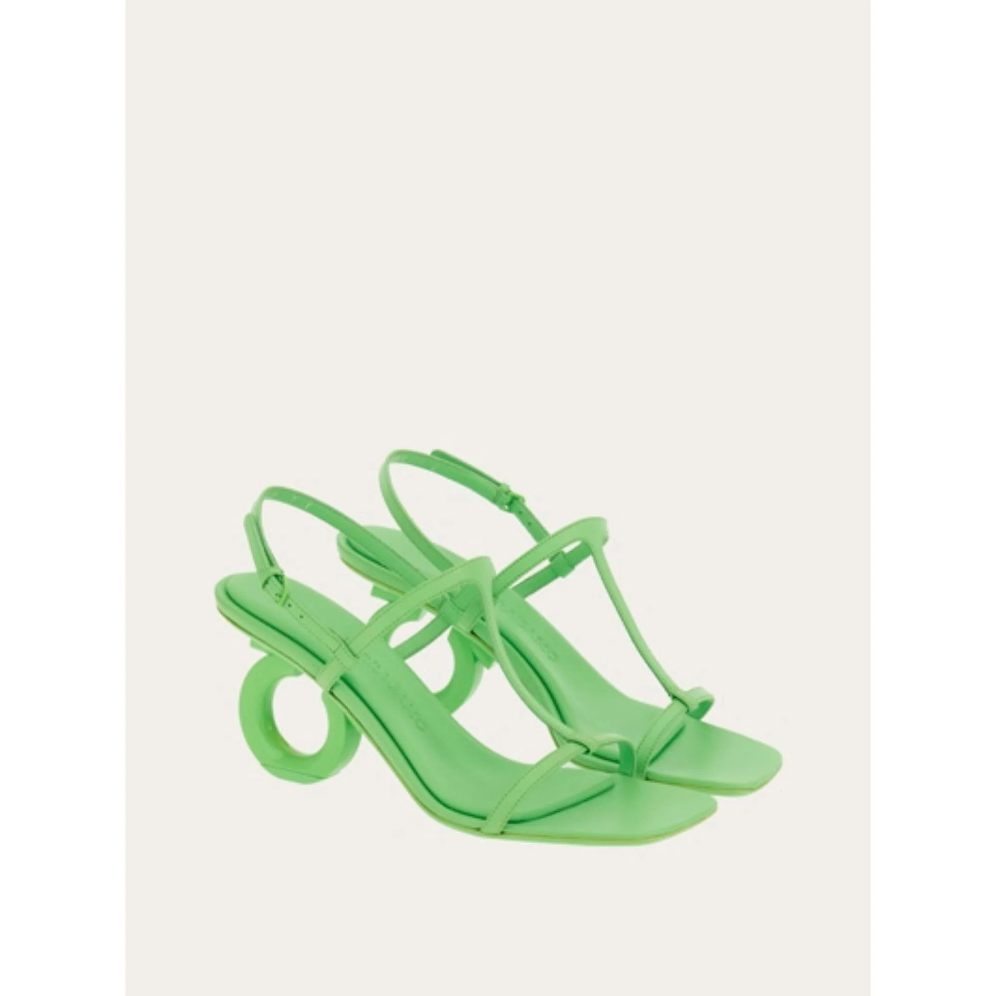 Elina Sandals - Lime Green - Image 4