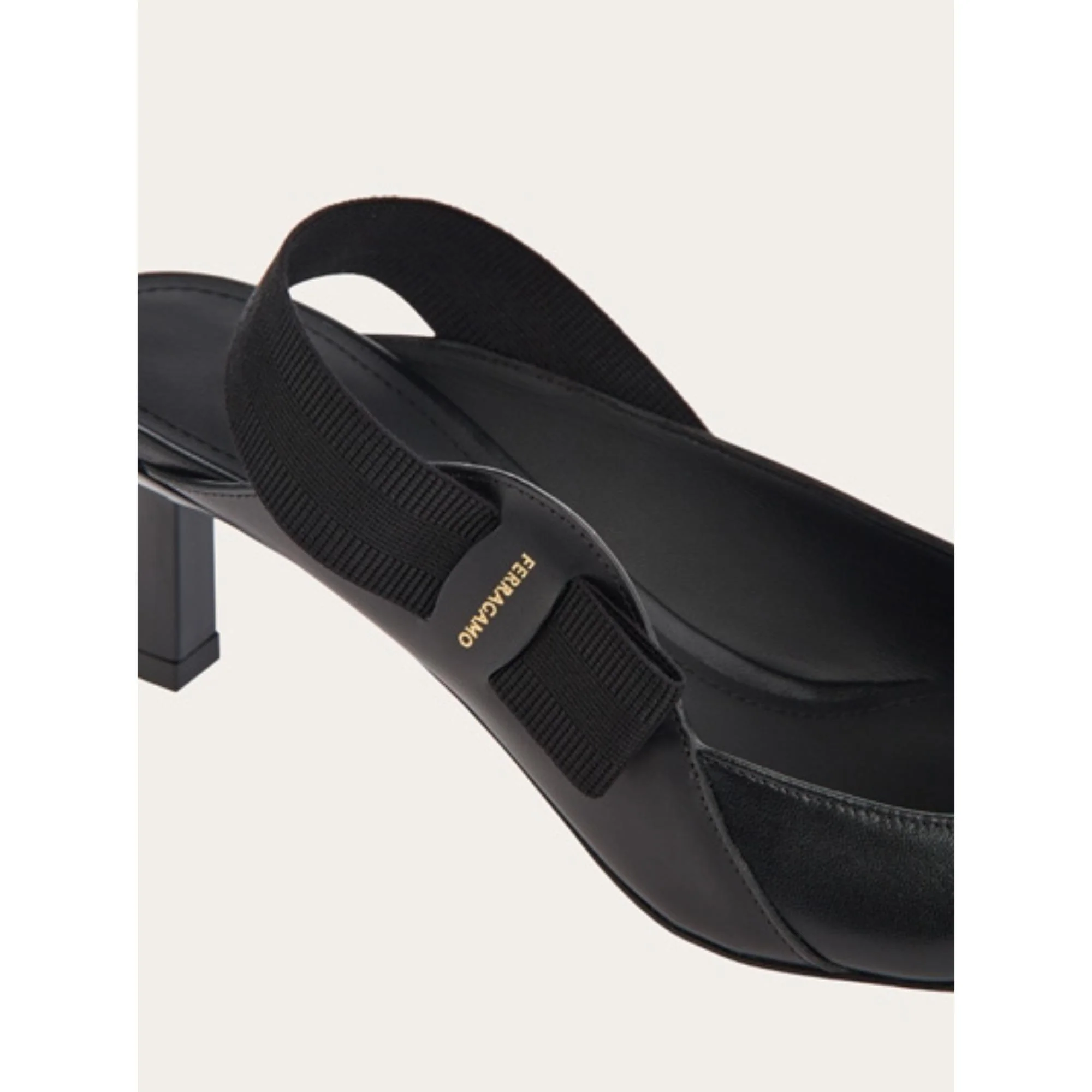 Vara Bow Slingback - Black - Image 5