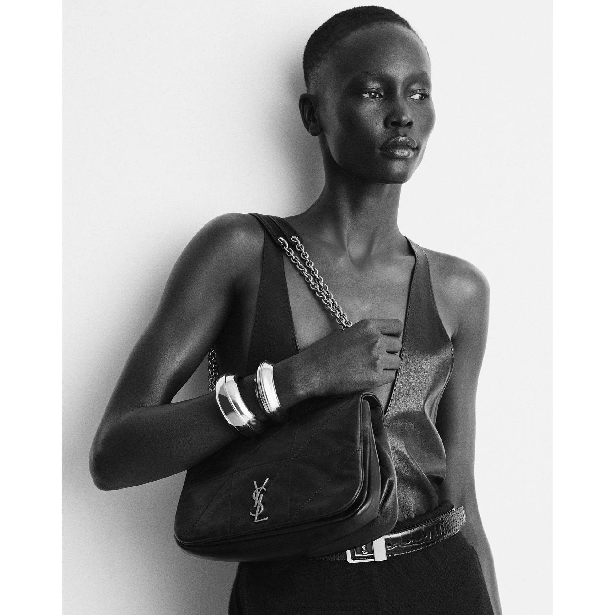 Small Jamie 4.3 Chain Bag - Light Musk - Image 6