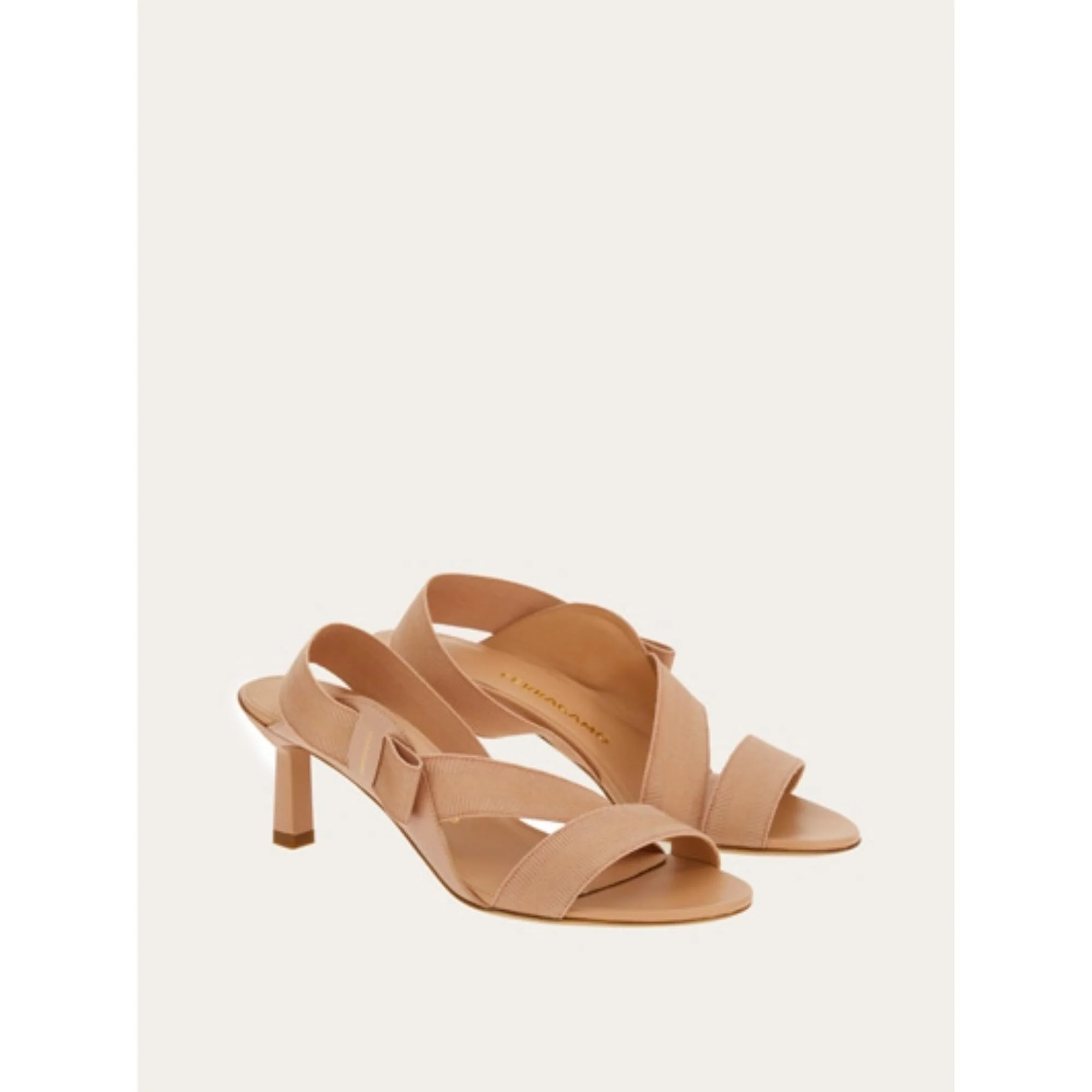 Sandals with Side Vara Bow - Amaretti - Image 3