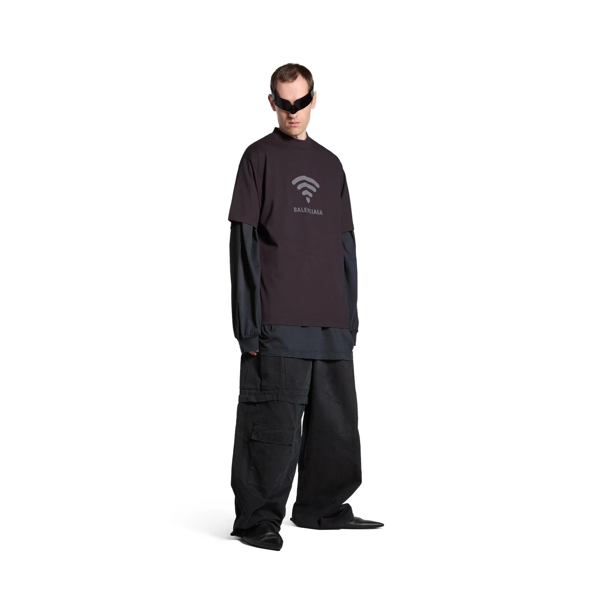 Medium Fit T-Shirt - Washed Black/Anthr - Image 3