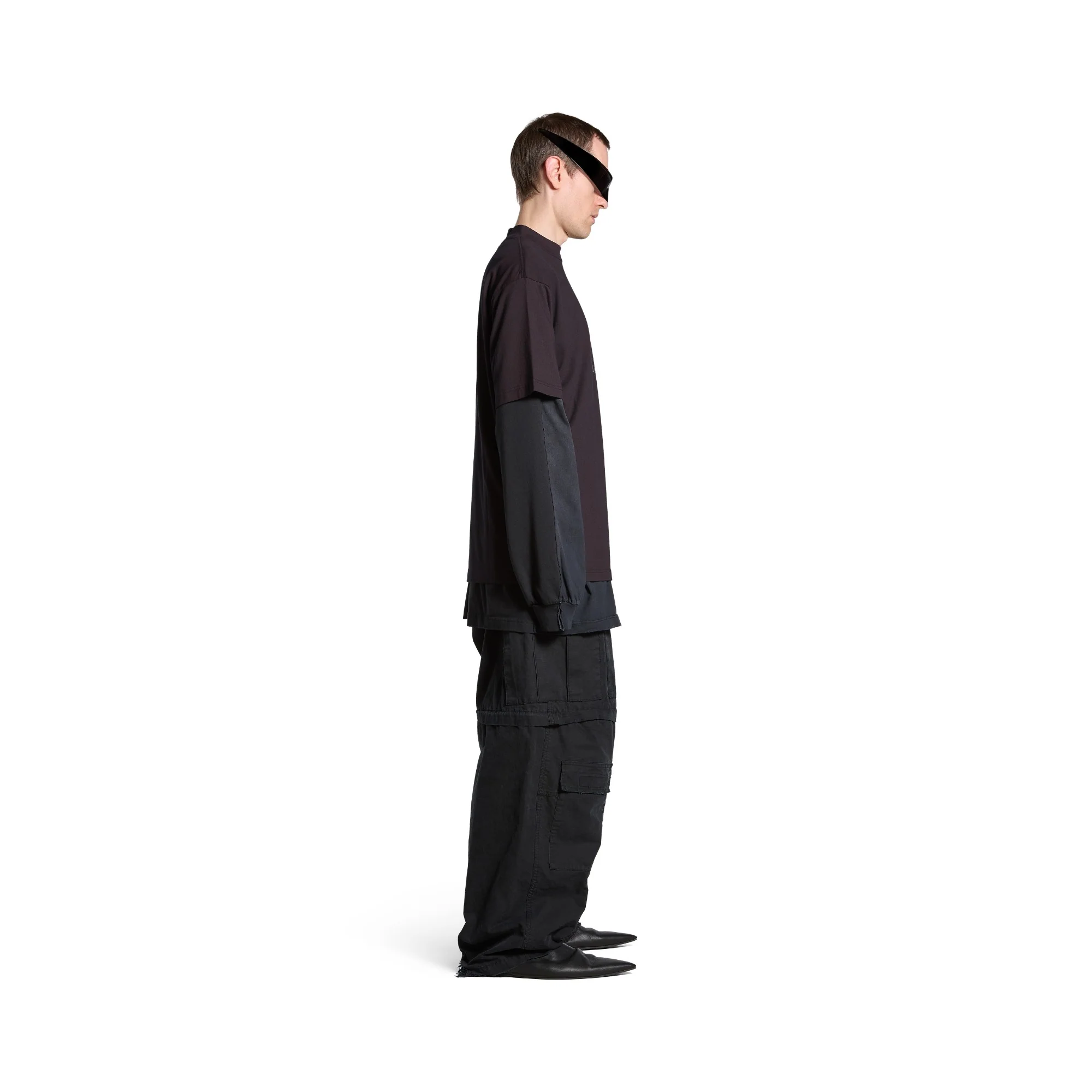 Medium Fit T-Shirt - Washed Black/Anthr - Image 4