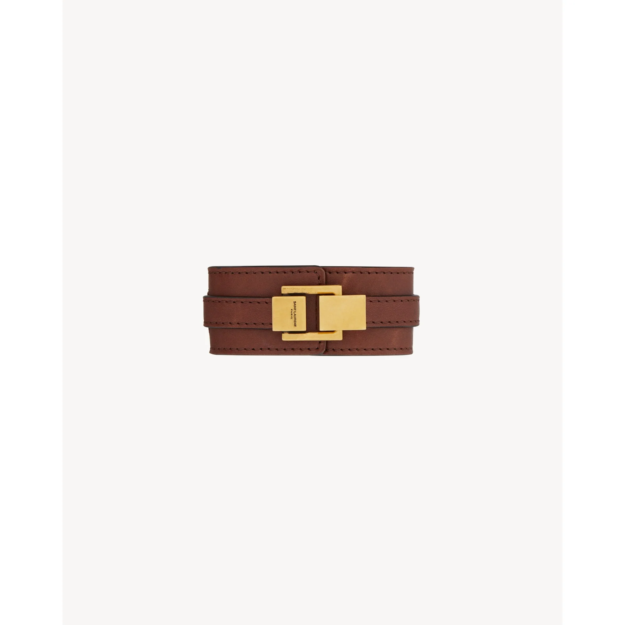 Large Carre Bracelet - Chocolat