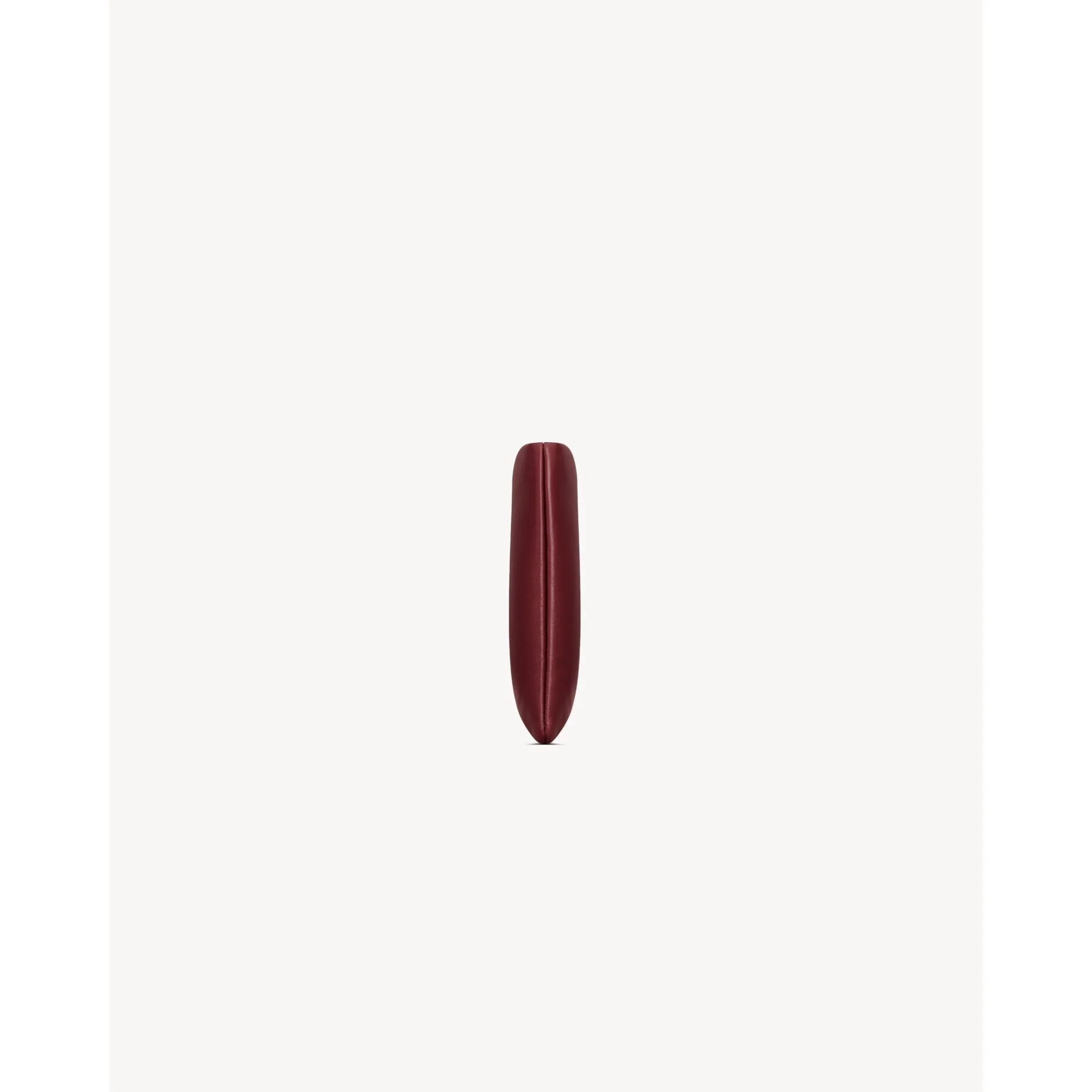 Small Zipped Pouch - Dark Bordeaux - Image 3