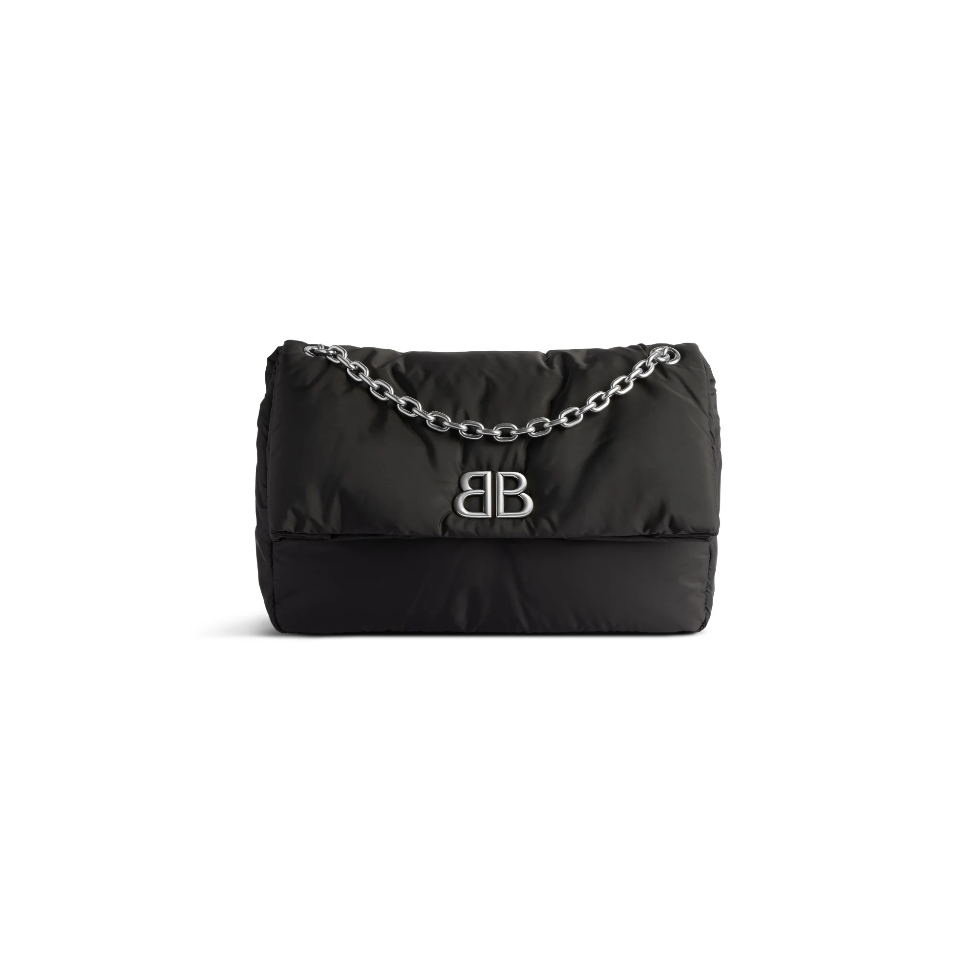 Monaco Chain Bag M - Black - Image 3