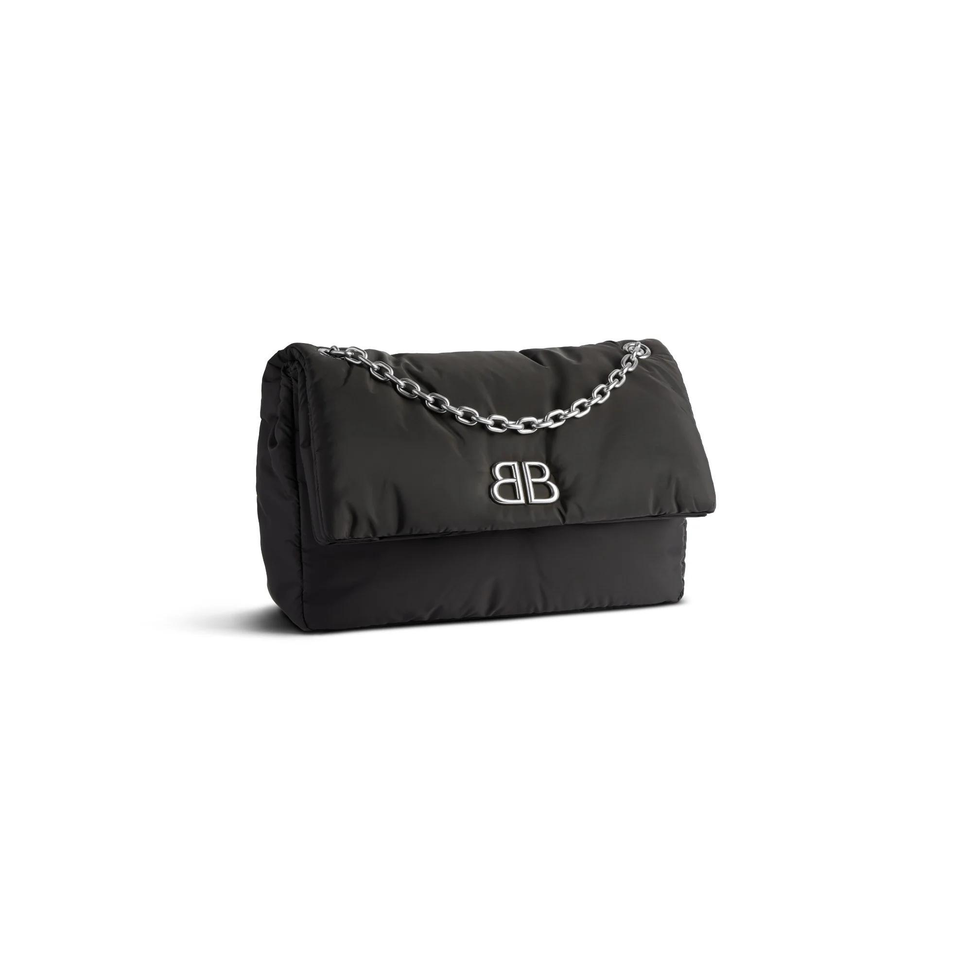 Monaco Chain Bag M - Black - Image 5