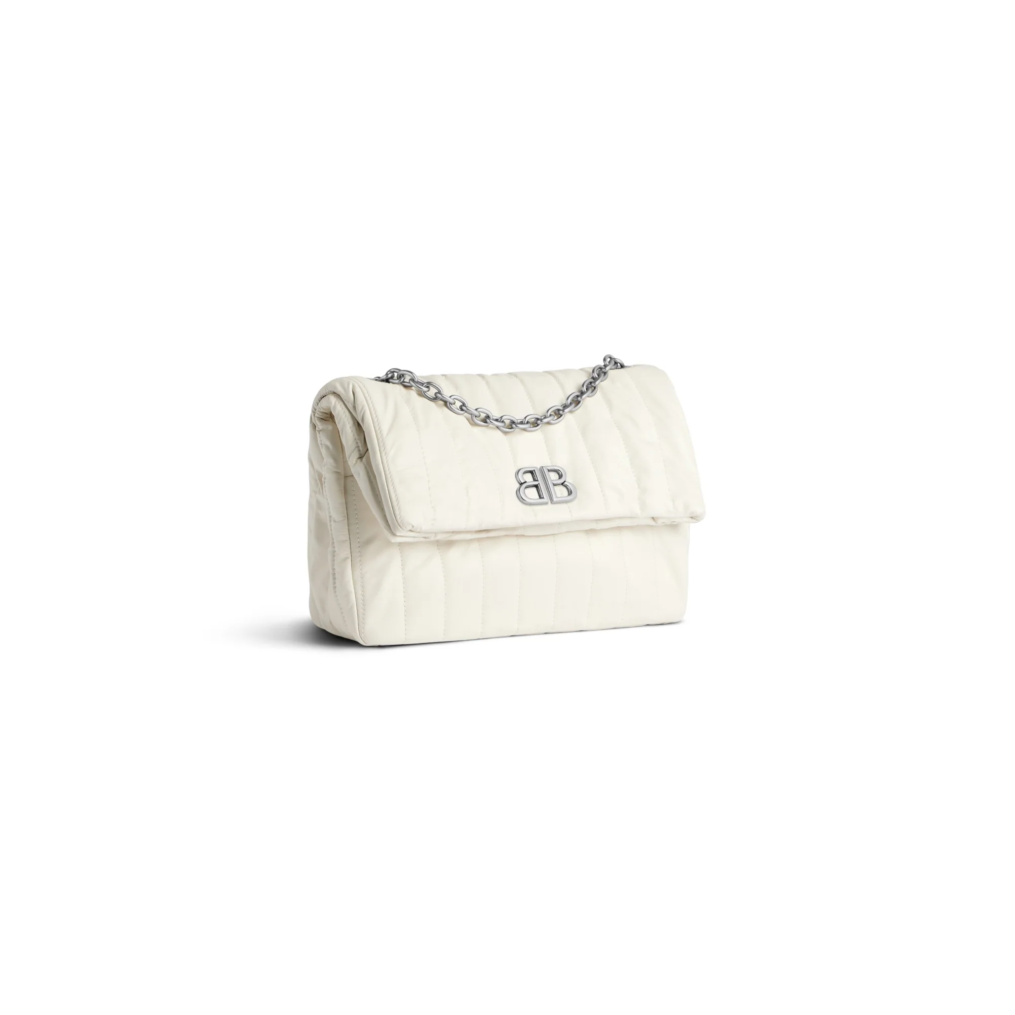 Monaco Chain Bag S - Off White - Image 7