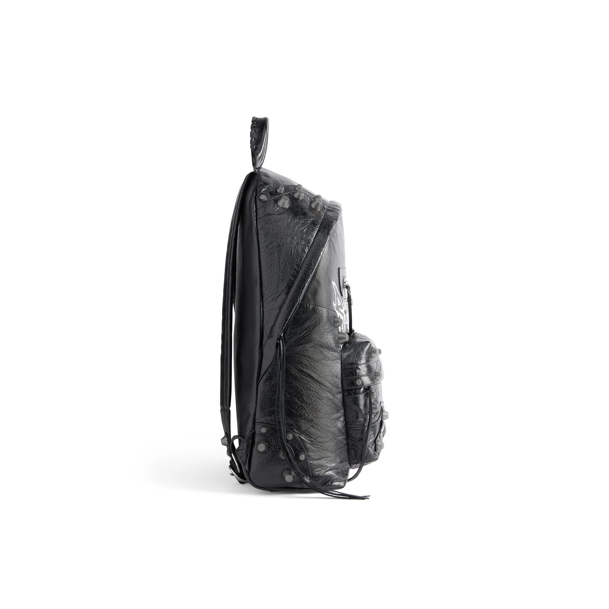 Le Cagole Men Backpack - Black - Image 4