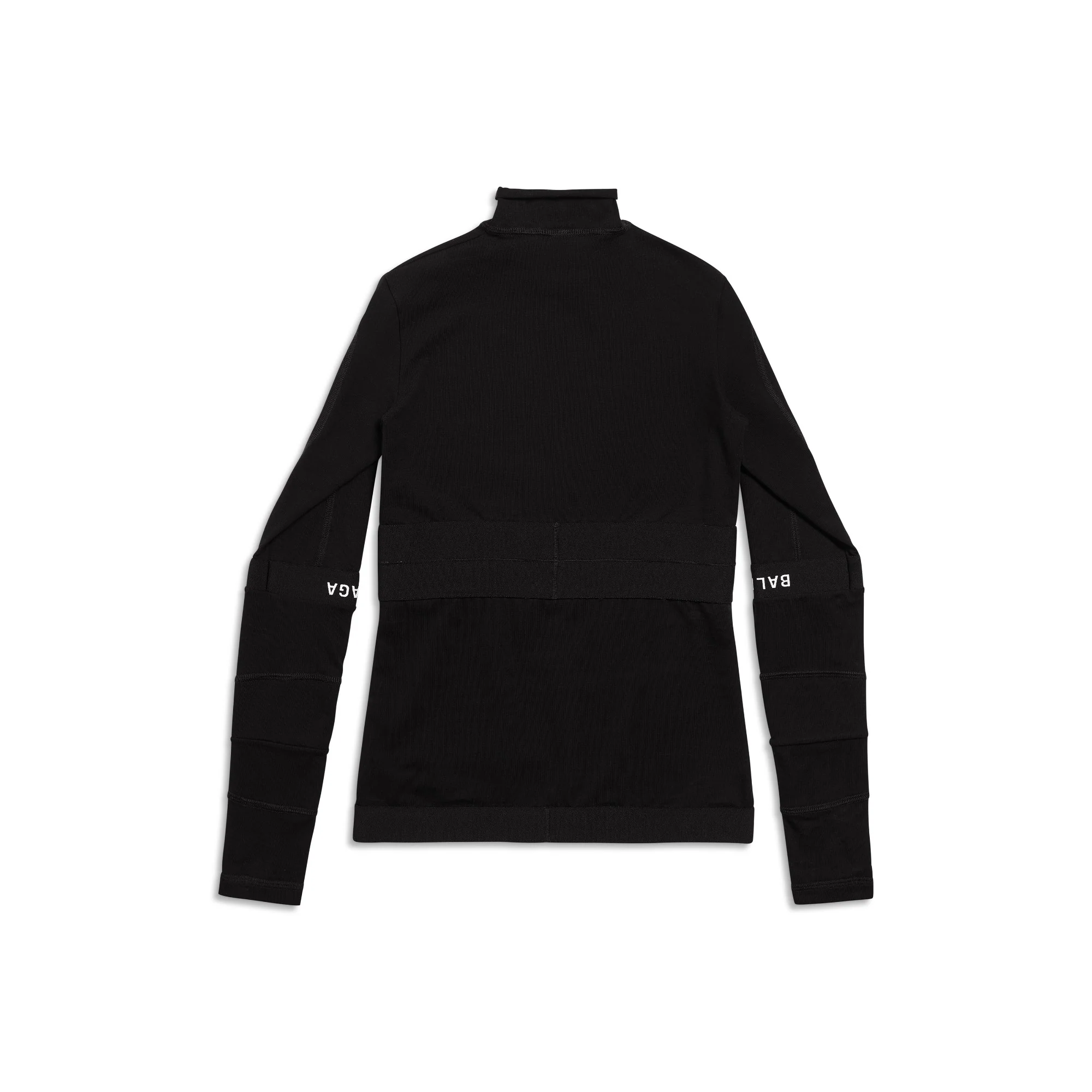 Patched Briefs Top - Black/White - Image 2