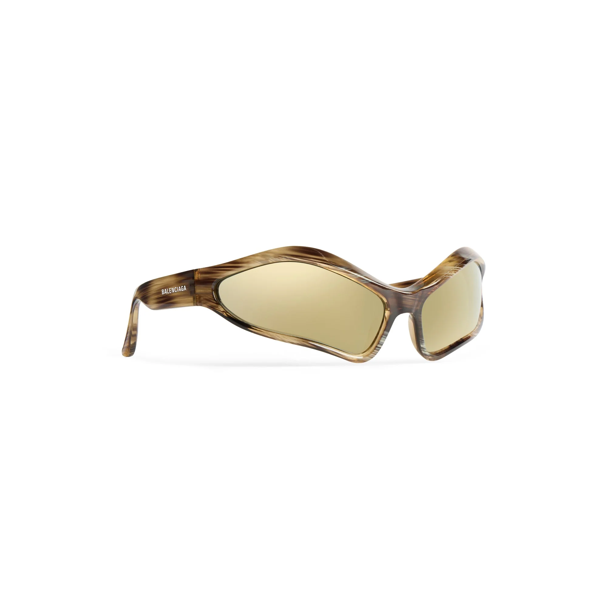 Fennec Oval 0314S - Horn/Mirror Bronze - Image 3