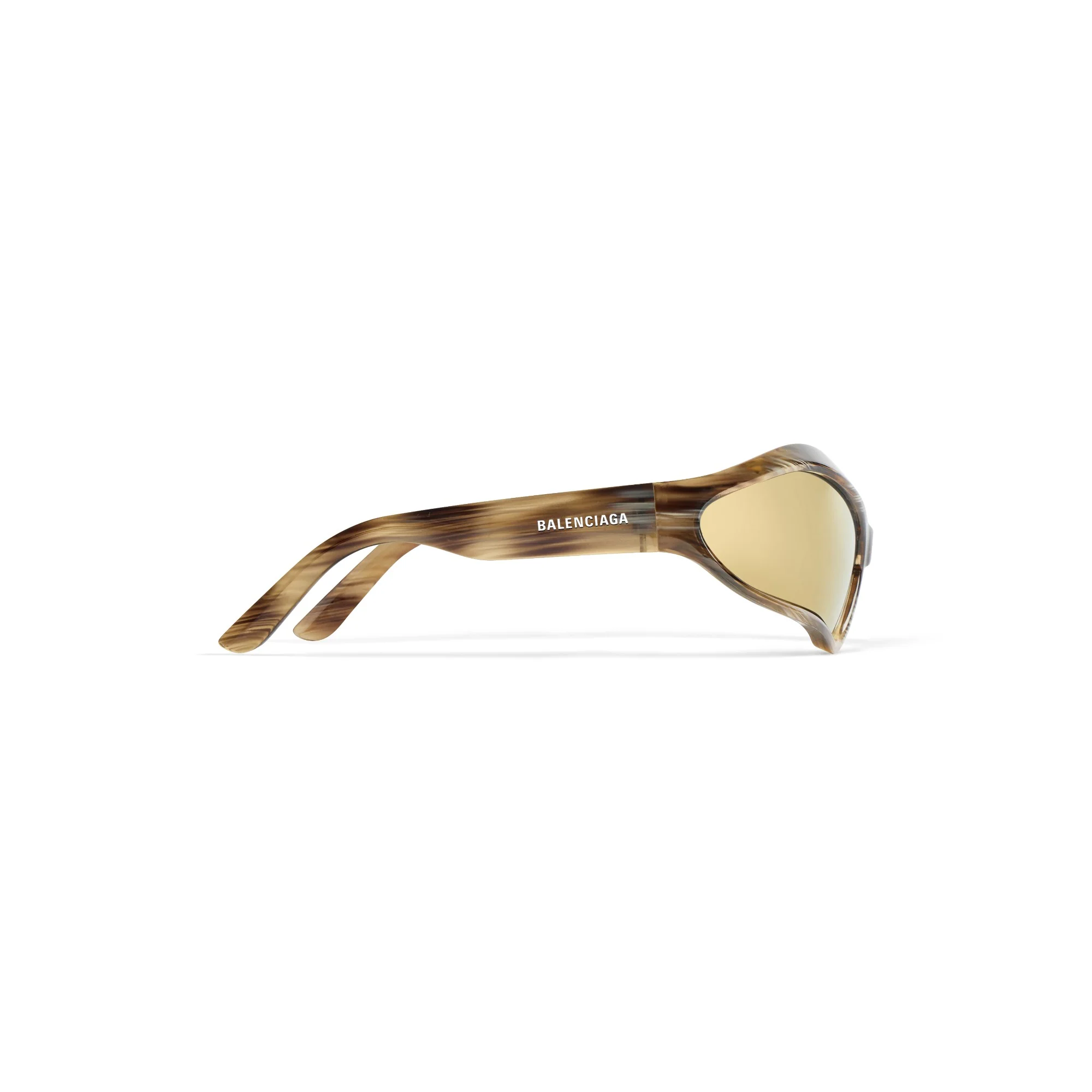 Fennec Oval 0314S - Horn/Mirror Bronze - Image 4