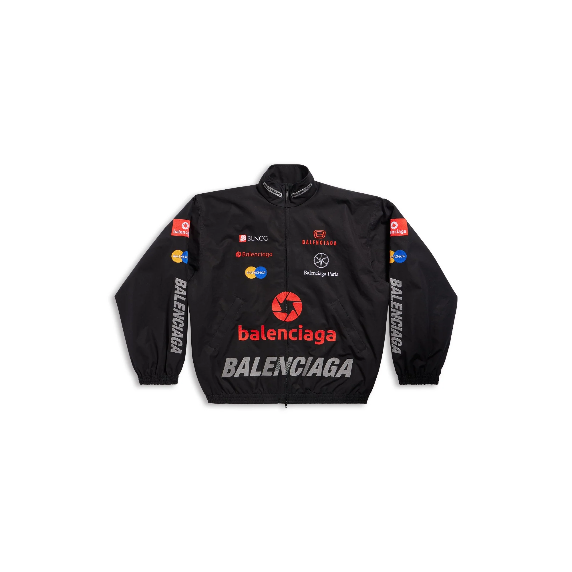 Top League Tracksuit Jacket - Black