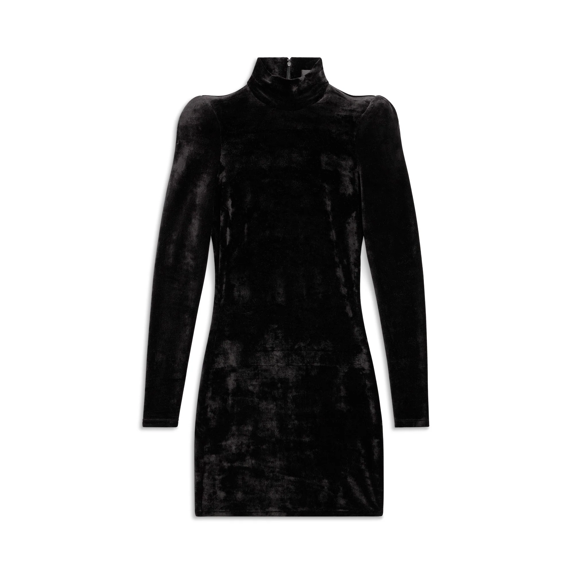 Turtleneck Dress - Black